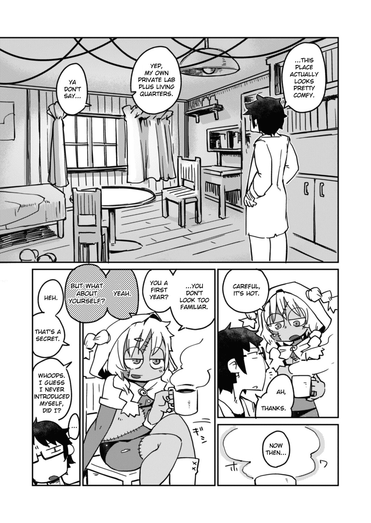 [AstroQube. (masha)] 後輩の単眼ちゃん#4 [英訳] [DL版]