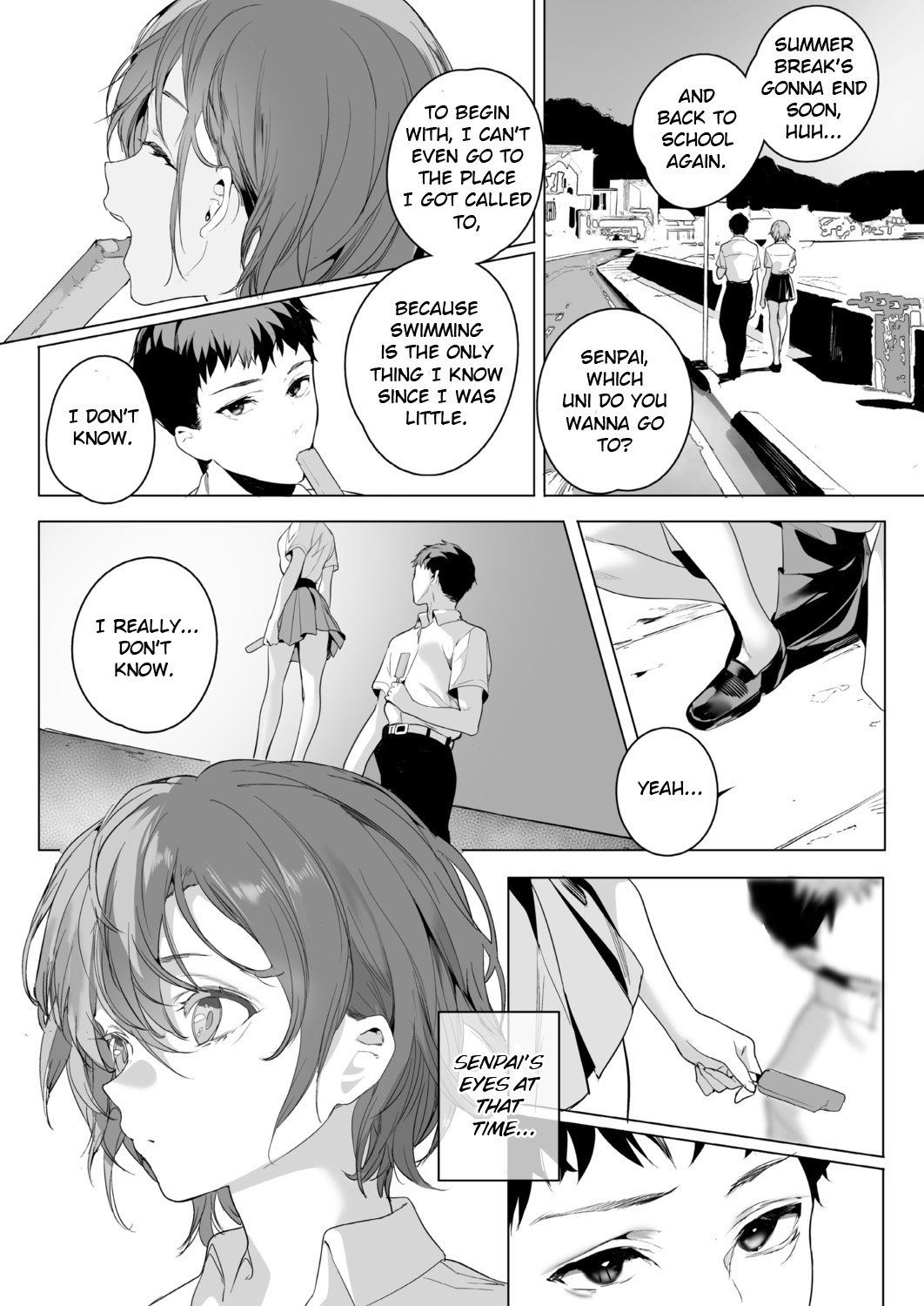[じゃが山たらヲ] みずべのいきみのの (COMIC アオハ 2021冬) [英訳] [DL版]