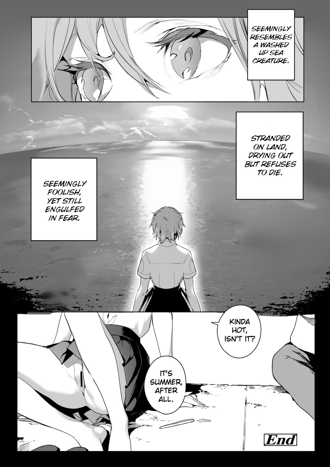 [じゃが山たらヲ] みずべのいきみのの (COMIC アオハ 2021冬) [英訳] [DL版]