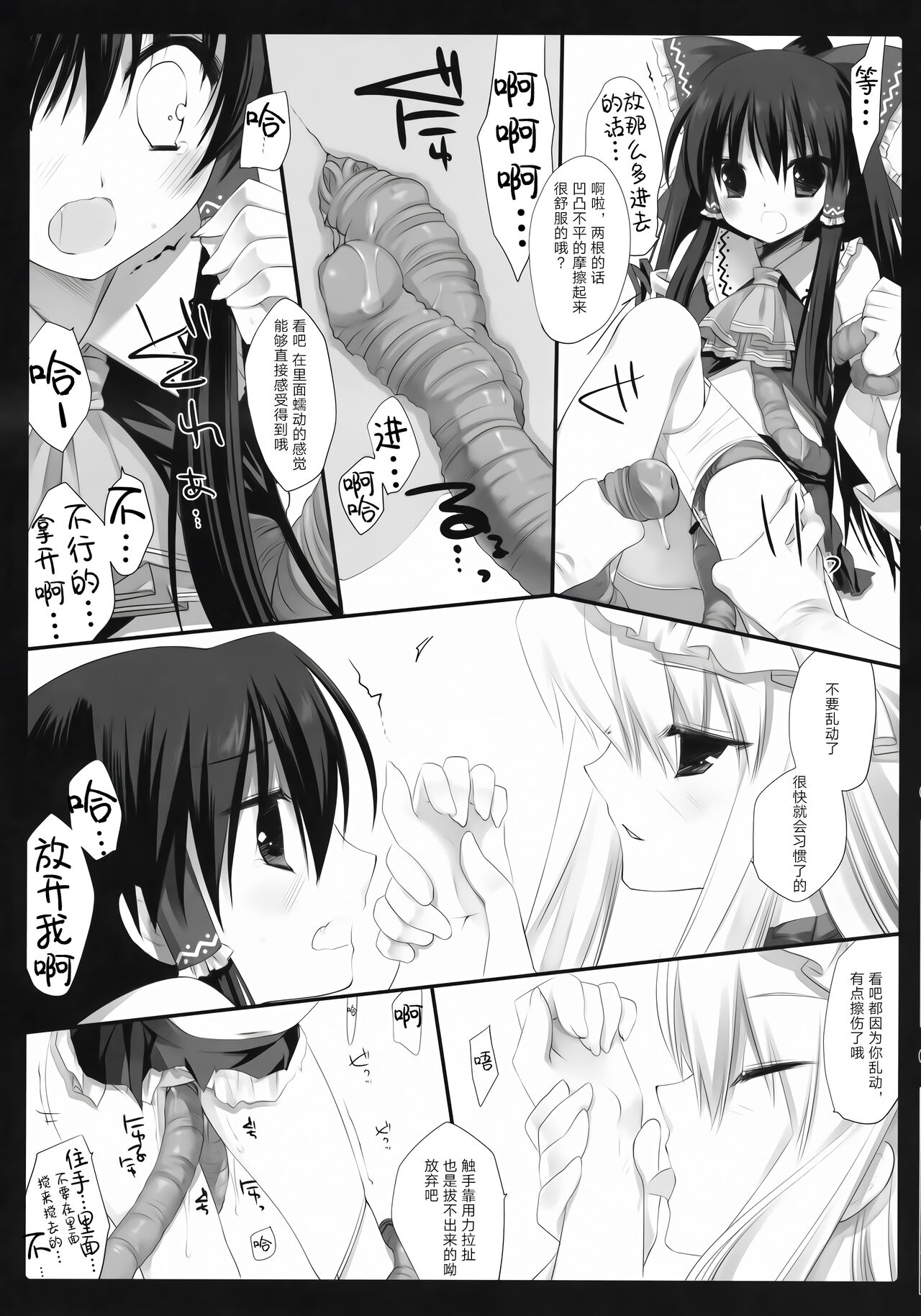 [CHRONOLOG, D・N・A.Lab. (桜沢いづみ, ミヤスリサ)] HIDOIMEⅡ (東方Project) [中国翻訳]