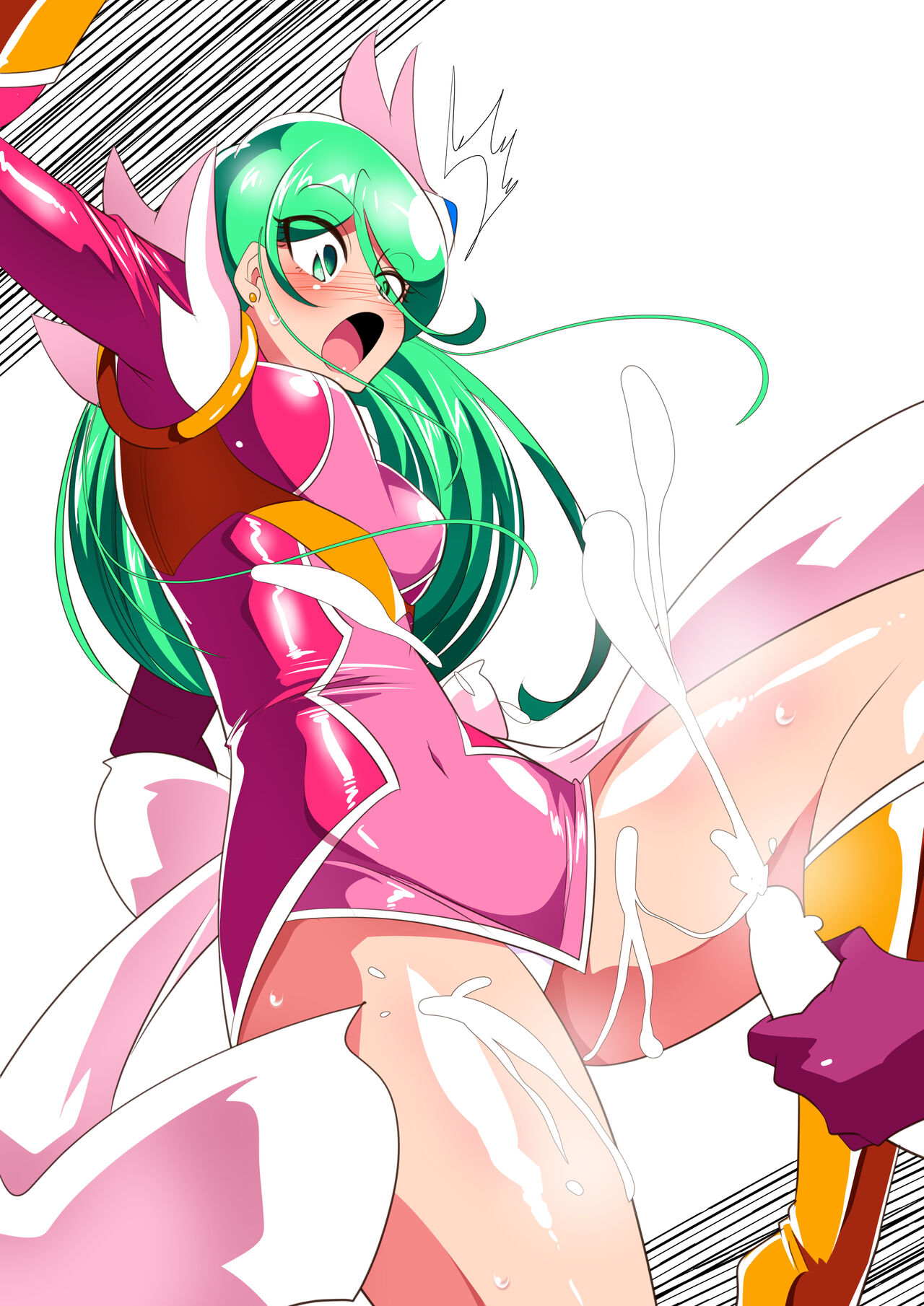 【短編同人】サイコレディ・ミーティア VS 催淫精液ポピュロー