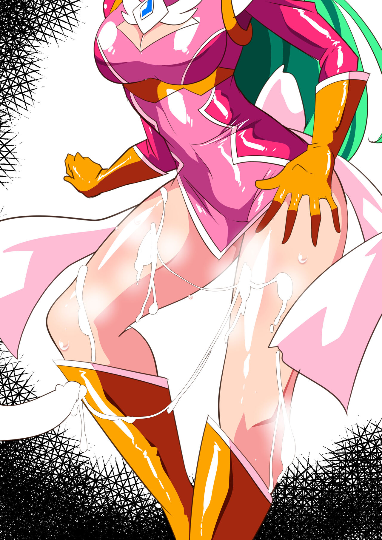 【短編同人】サイコレディ・ミーティア VS 催淫精液ポピュロー