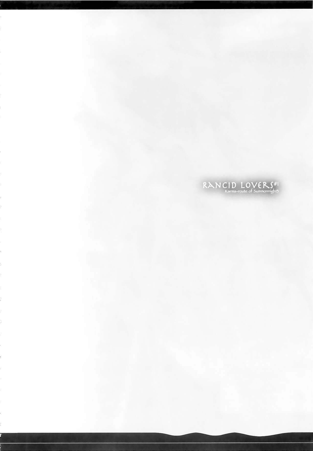 (同人誌) [Synthetic Garden] RANCID LOVERS #1 (C68)