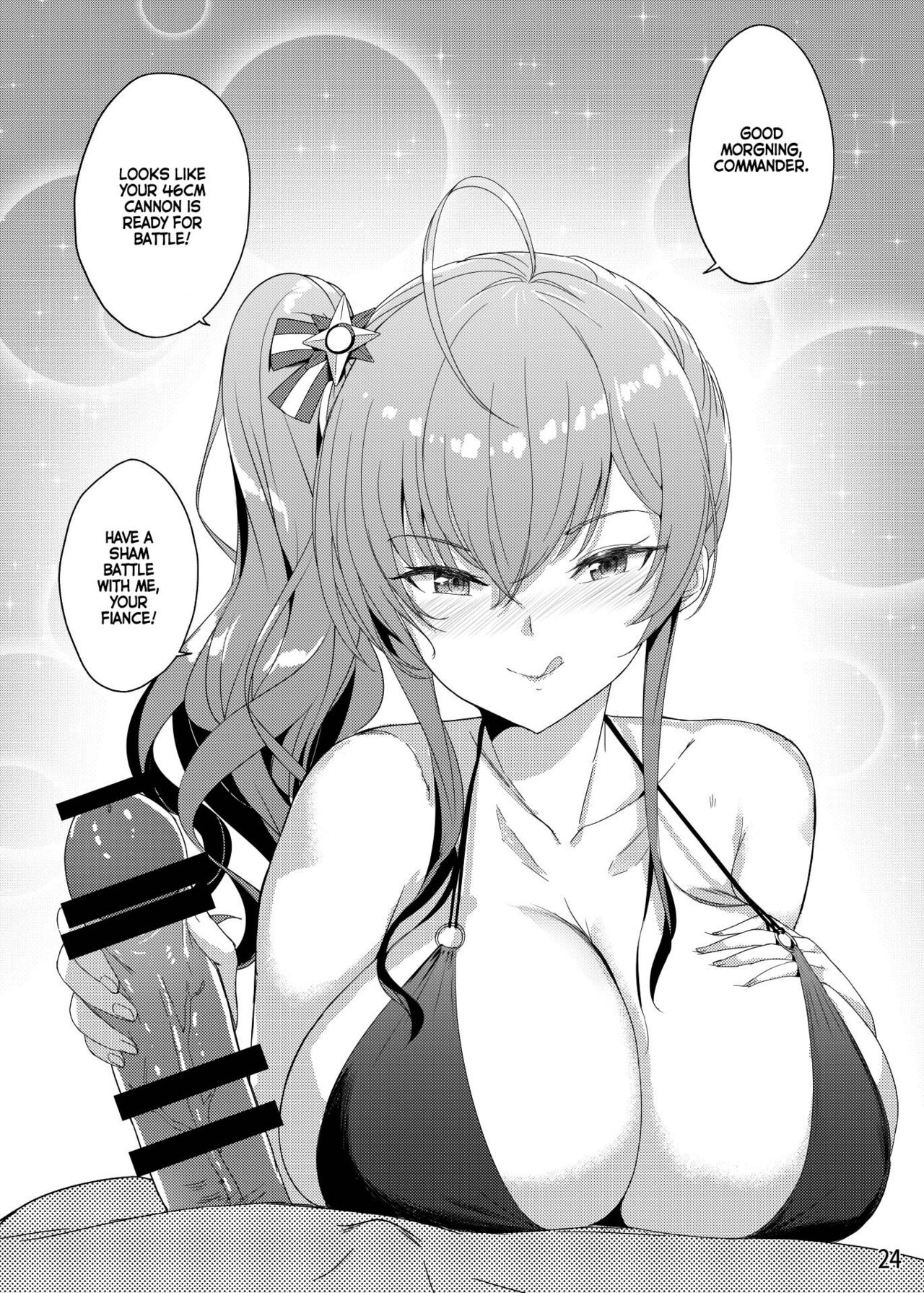 [龍之咲 (全紅白子)] ザラの性福セット (アズールレーン) [DL版] [英訳]