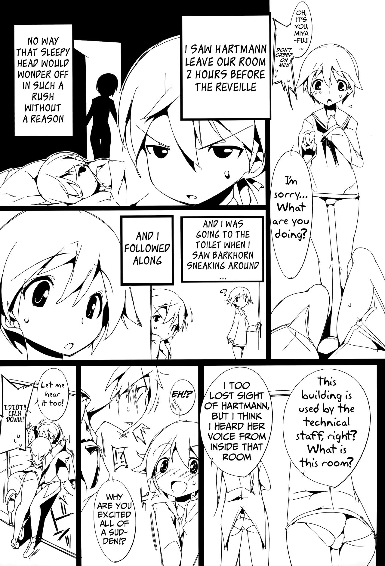 (C79) [ぽてとさらだ (くりす)] エーリカえっちか!(ストライクウィッチーズ) [英訳]