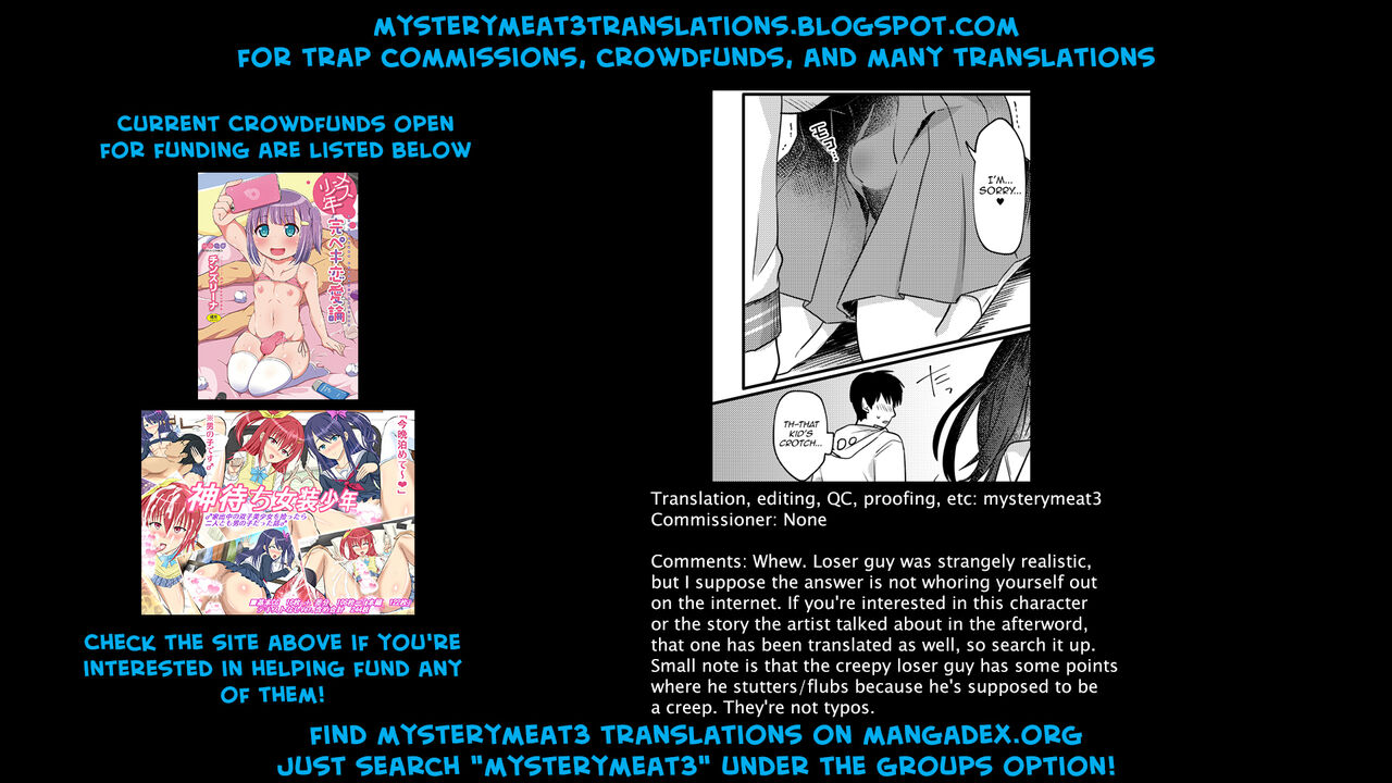 [PORYGON137 (左ポリ5ン)] 女装少年ねこちにガチ恋× [英訳] [DL版]