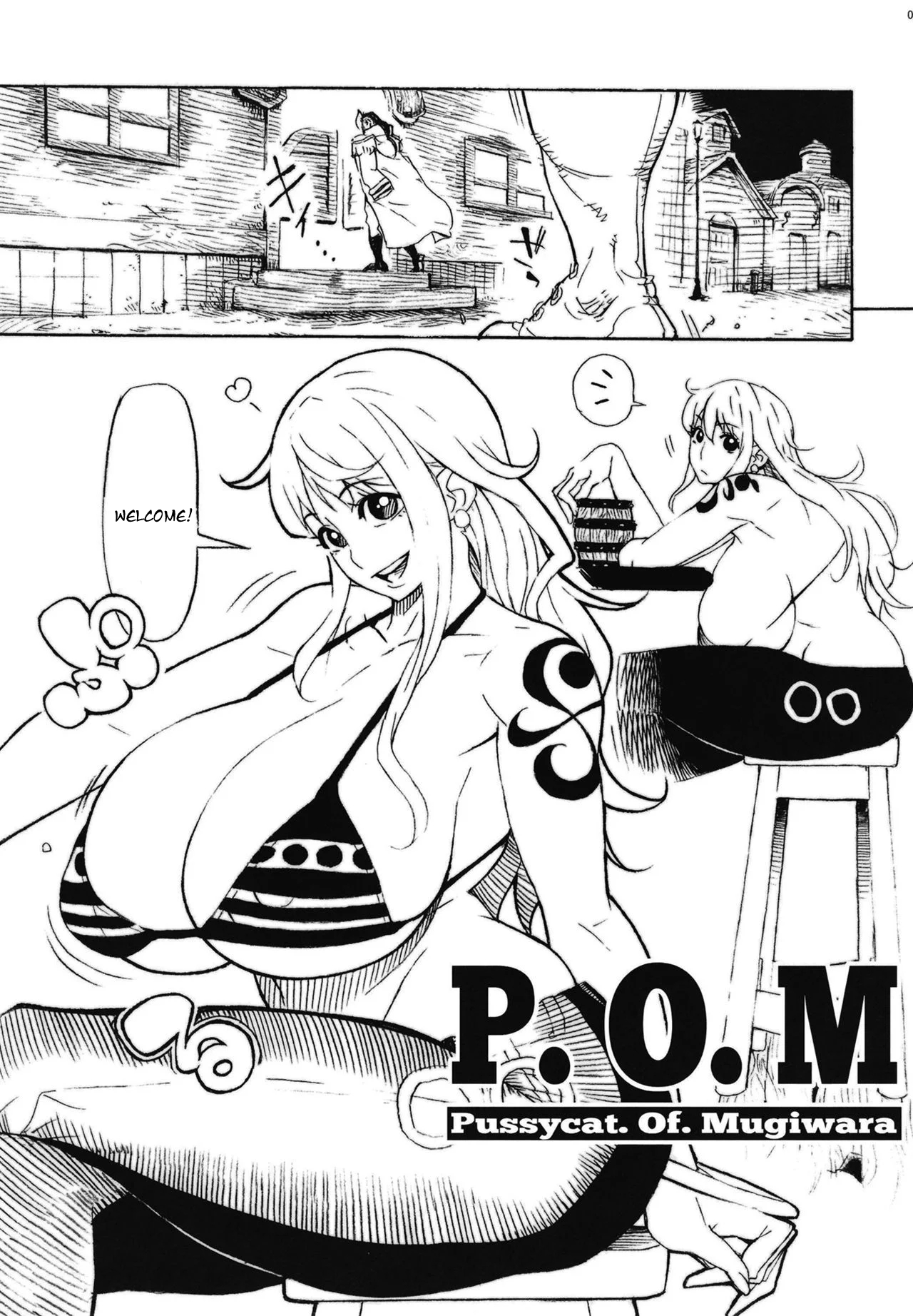 (C85) [こちょこちょ高校 (梵典)] P.O.M (ワンピース) [英訳]