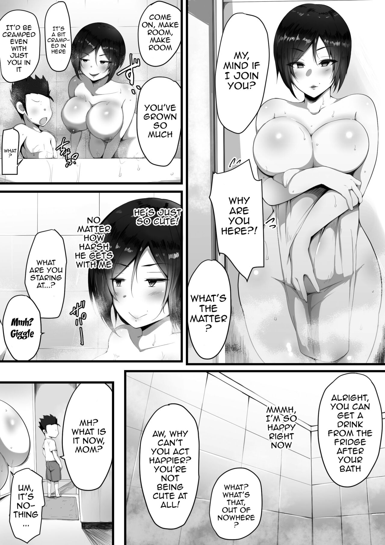 [猫八営業部 (猫サム雷)] 虜の母3～ハハトラレ～ [英訳]