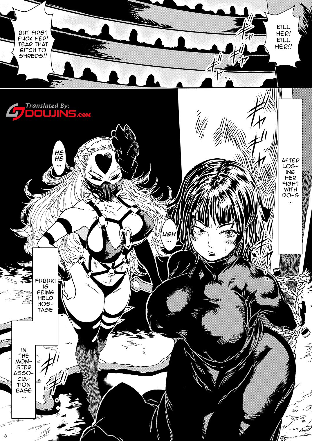 [ゆずぽん酢 (さこきち)] IN RAN-WOMEN2 怪人弩Sに敗北した姉妹 (ワンパンマン) [英訳] [DL版]
