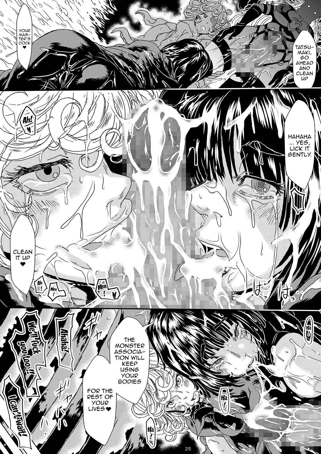 [ゆずぽん酢 (さこきち)] IN RAN-WOMEN2 怪人弩Sに敗北した姉妹 (ワンパンマン) [英訳] [DL版]