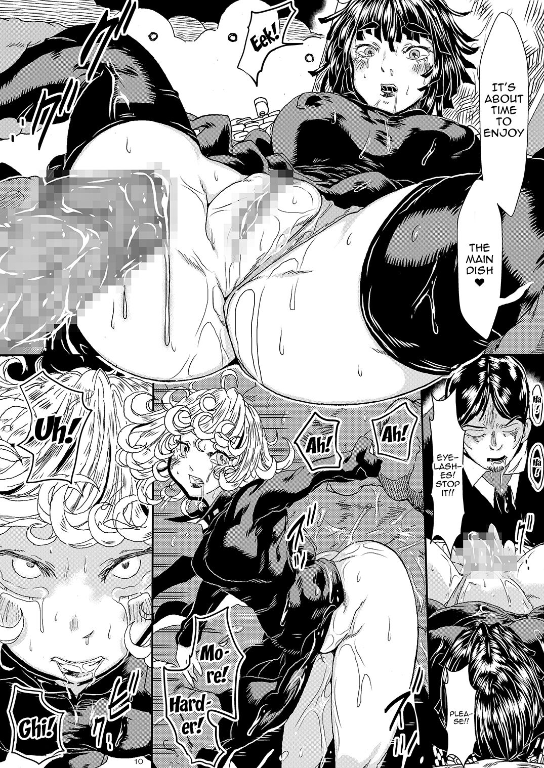 [ゆずぽん酢 (さこきち)] IN RAN-WOMEN2 怪人弩Sに敗北した姉妹 (ワンパンマン) [英訳] [DL版]