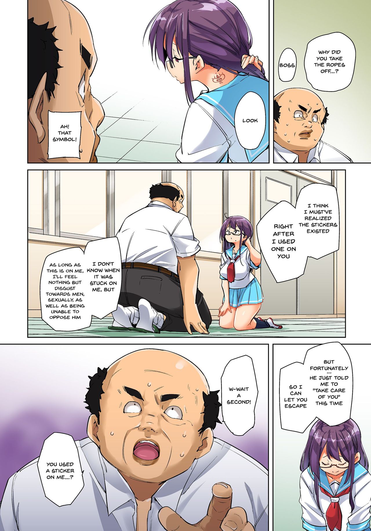 [丸居まる] 貼ったらヤレちゃう!? えろシール～ワガママJKのアソコをたった1枚で奴隷に～ 1-22 [英訳] [DL版]
