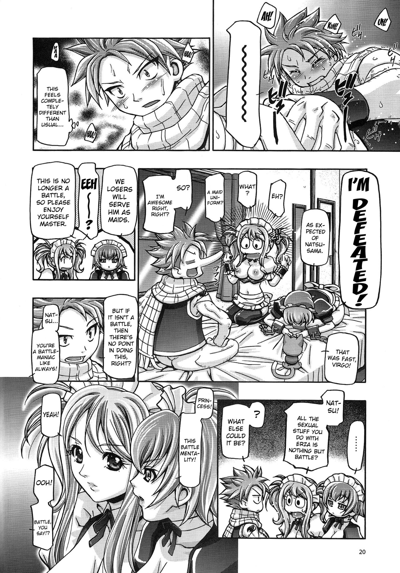 (COMIC1☆6) [ギャンブラー倶楽部 (香坂純)] ルーシィ&バルゴ大活躍!! (フェアリーテイル) [英訳]