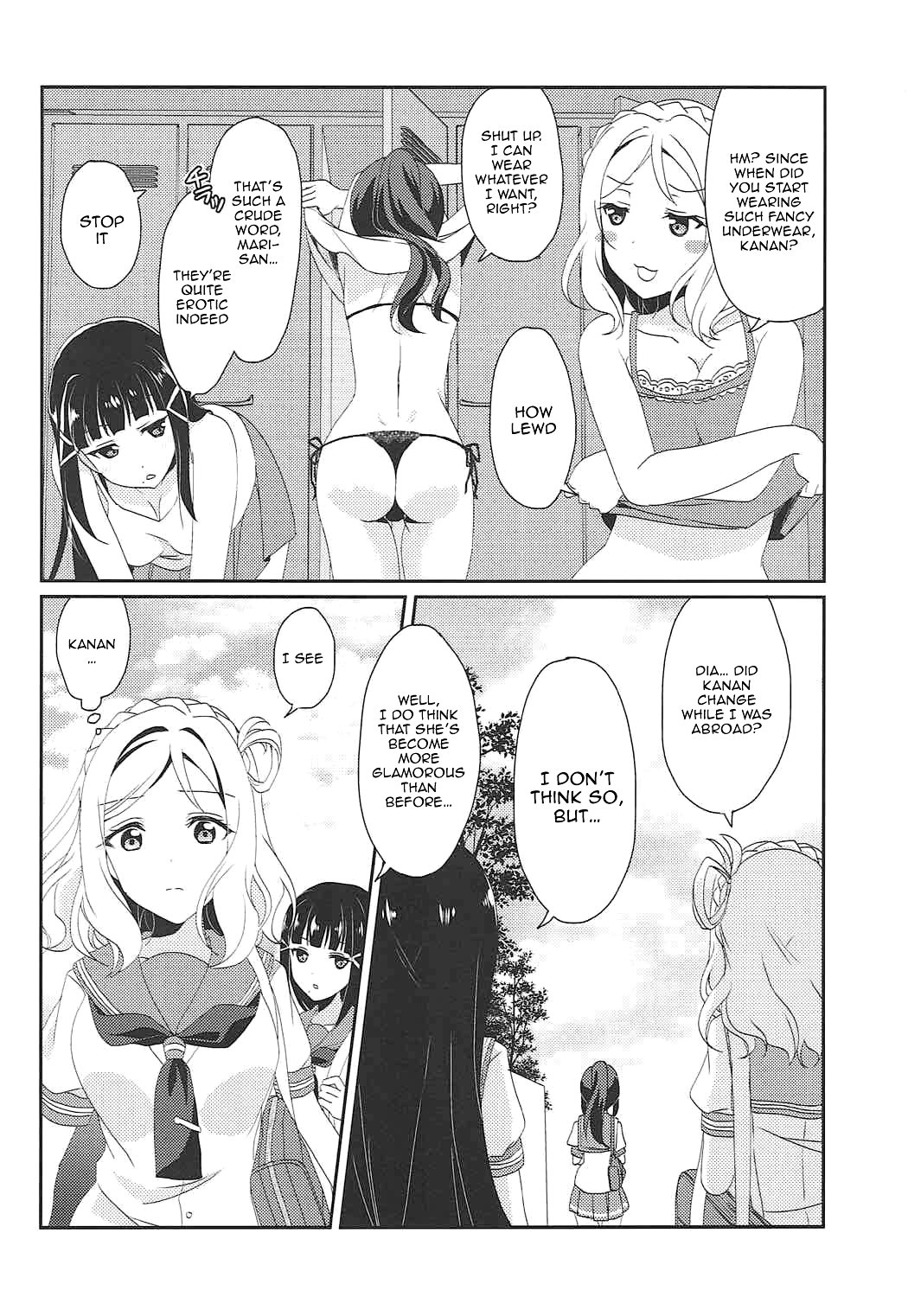(C92) [梟の郵便屋さん (上戸セリ)] 早熟DREAMER (ラブライブ! サンシャイン!!) [英訳]