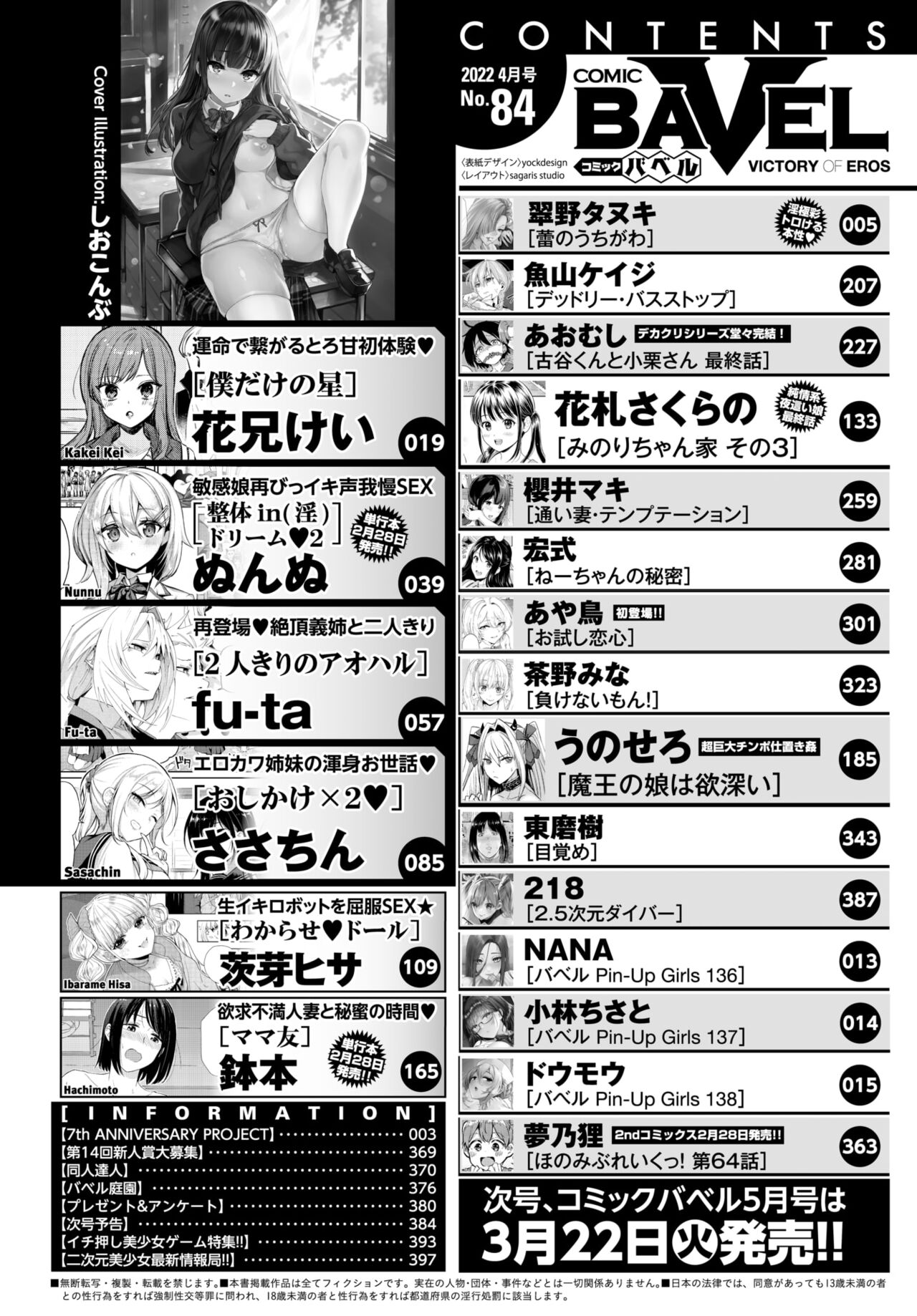 COMIC BAVEL 2022年4月号 [DL版]