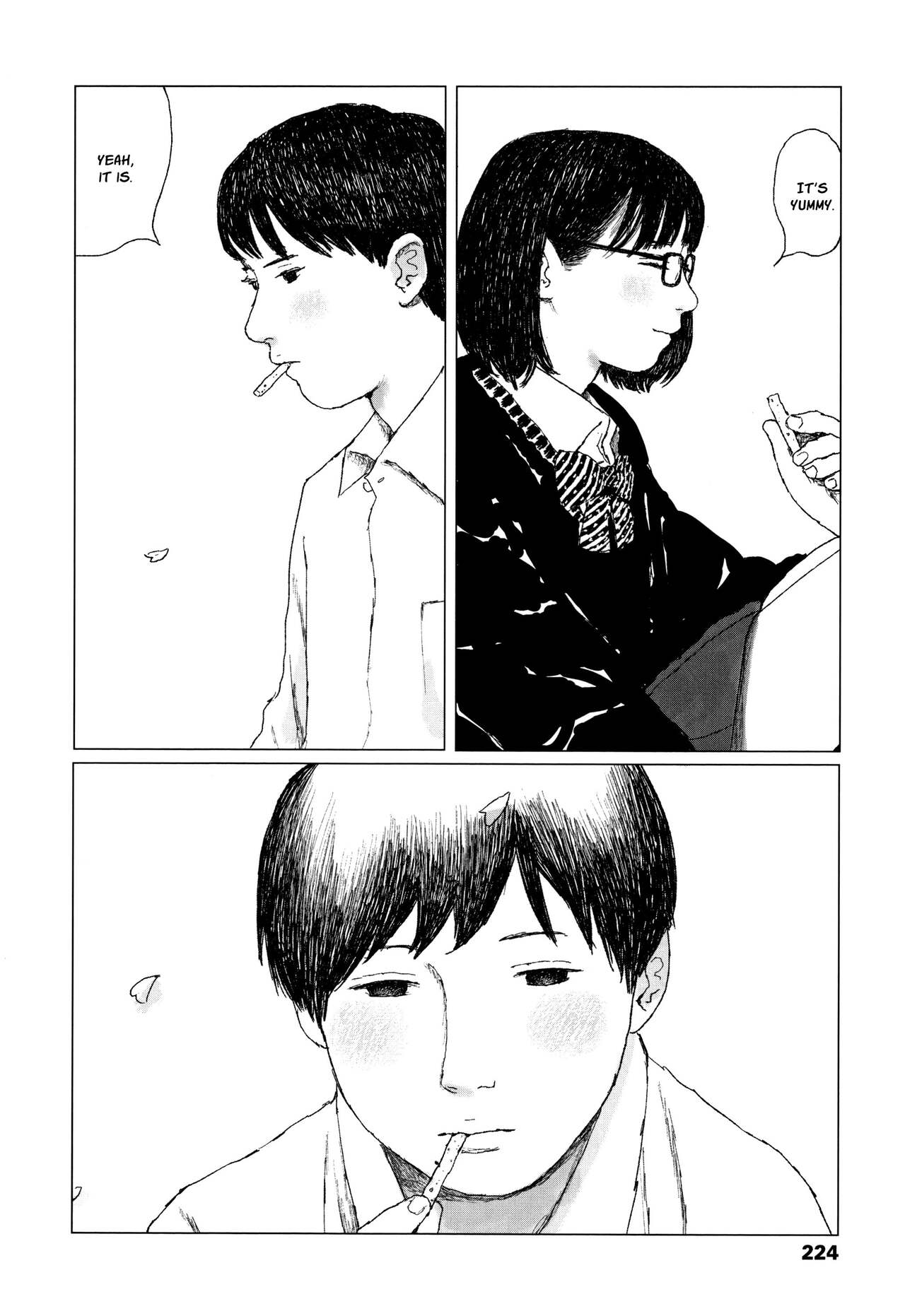 [大横山飴] 落ちない雨 [英訳]