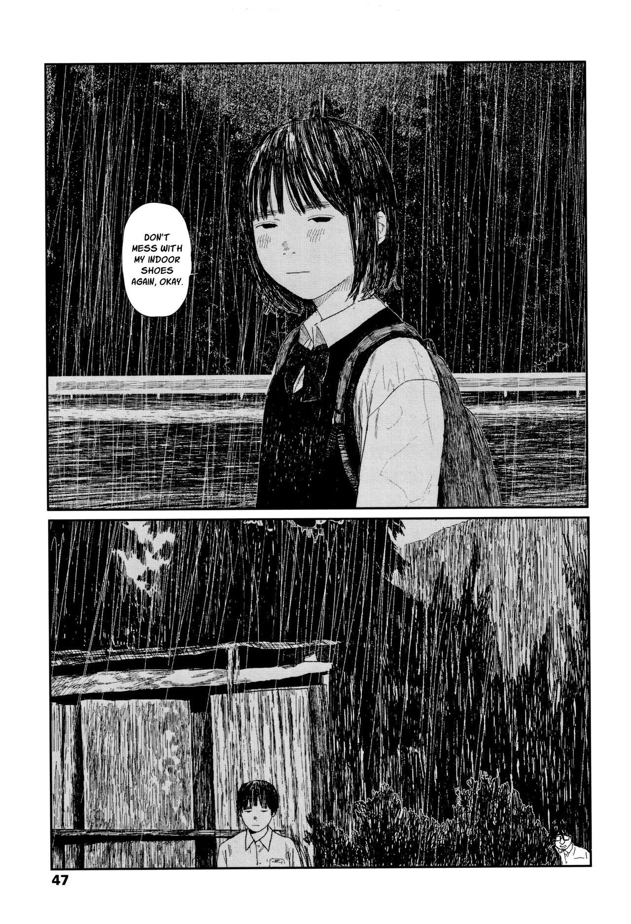 [大横山飴] 落ちない雨 [英訳]