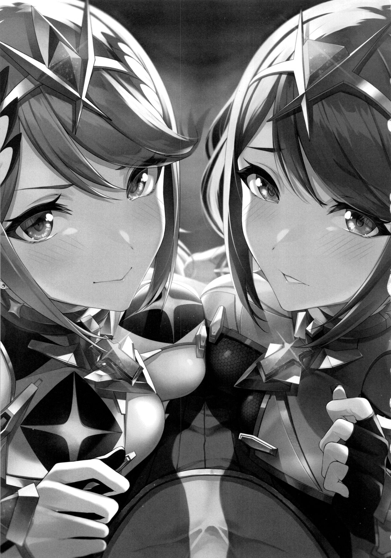 (C99) [ゆーき乳業 (悠木しん)] 光さす炎天の導き (ゼノブレイド2) [英訳] [無修正]