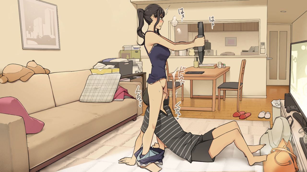 [わかまつ] 絶対怒らない年上彼女に一日中ちょっかい出し続けてみる話