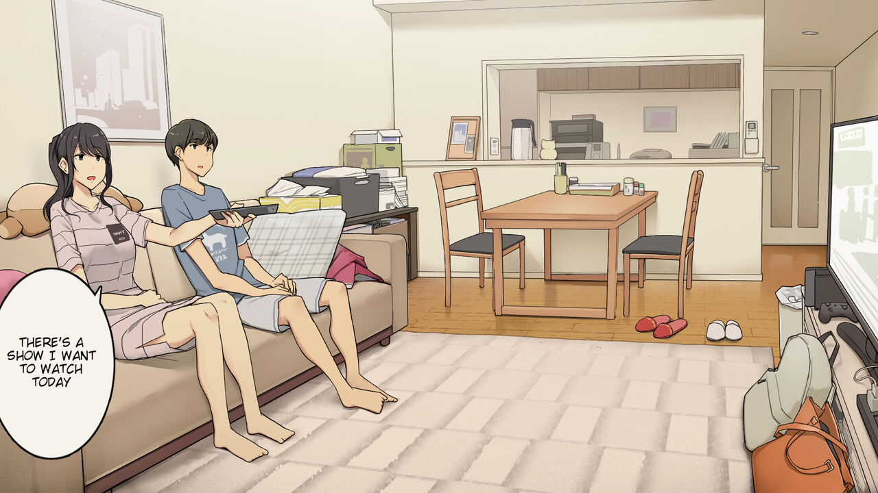 [わかまつ] 絶対怒らない年上彼女に一日中ちょっかい出し続けてみる話