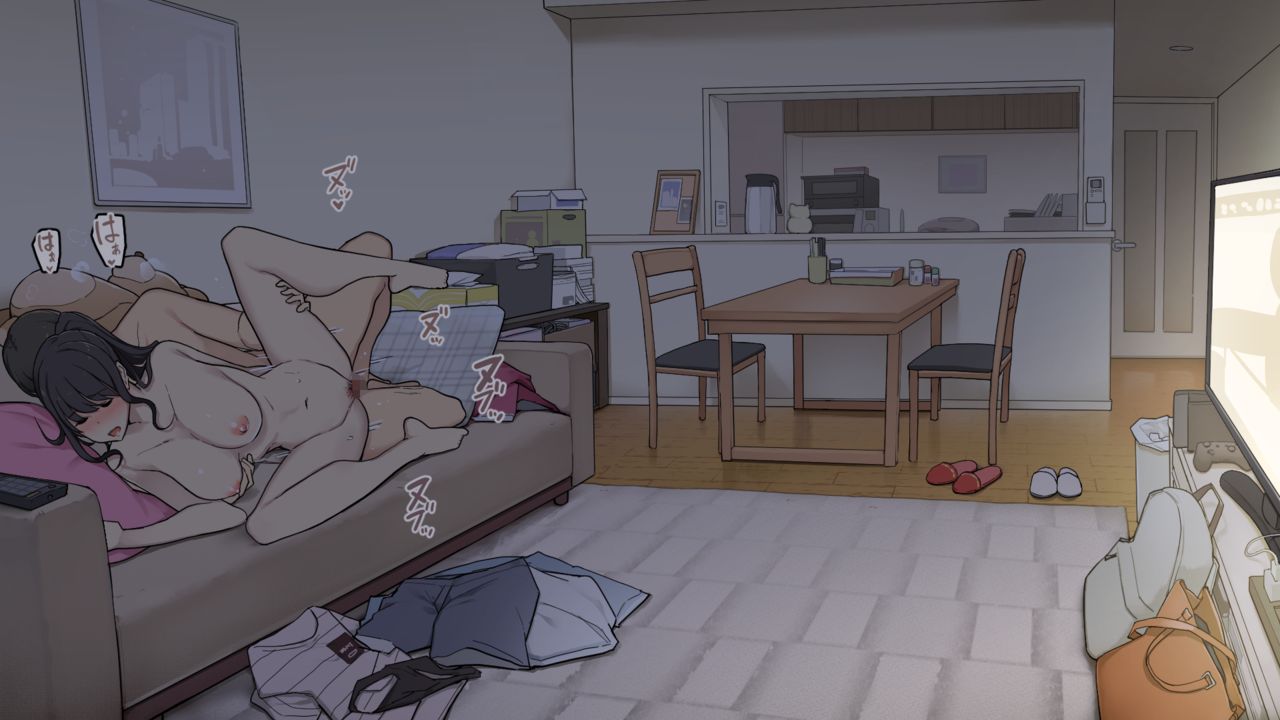 [わかまつ] 絶対怒らない年上彼女に一日中ちょっかい出し続けてみる話