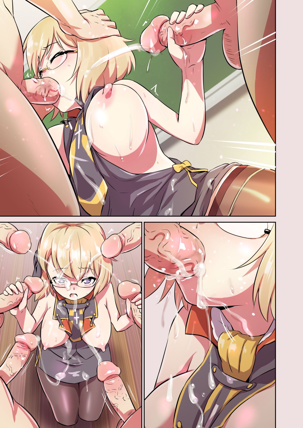 (こみトレ31) [ナンタラカンタラ (春菊天うどん)] おしえて!Z23せんせいっ (アズールレーン) [無修正 + 無字]