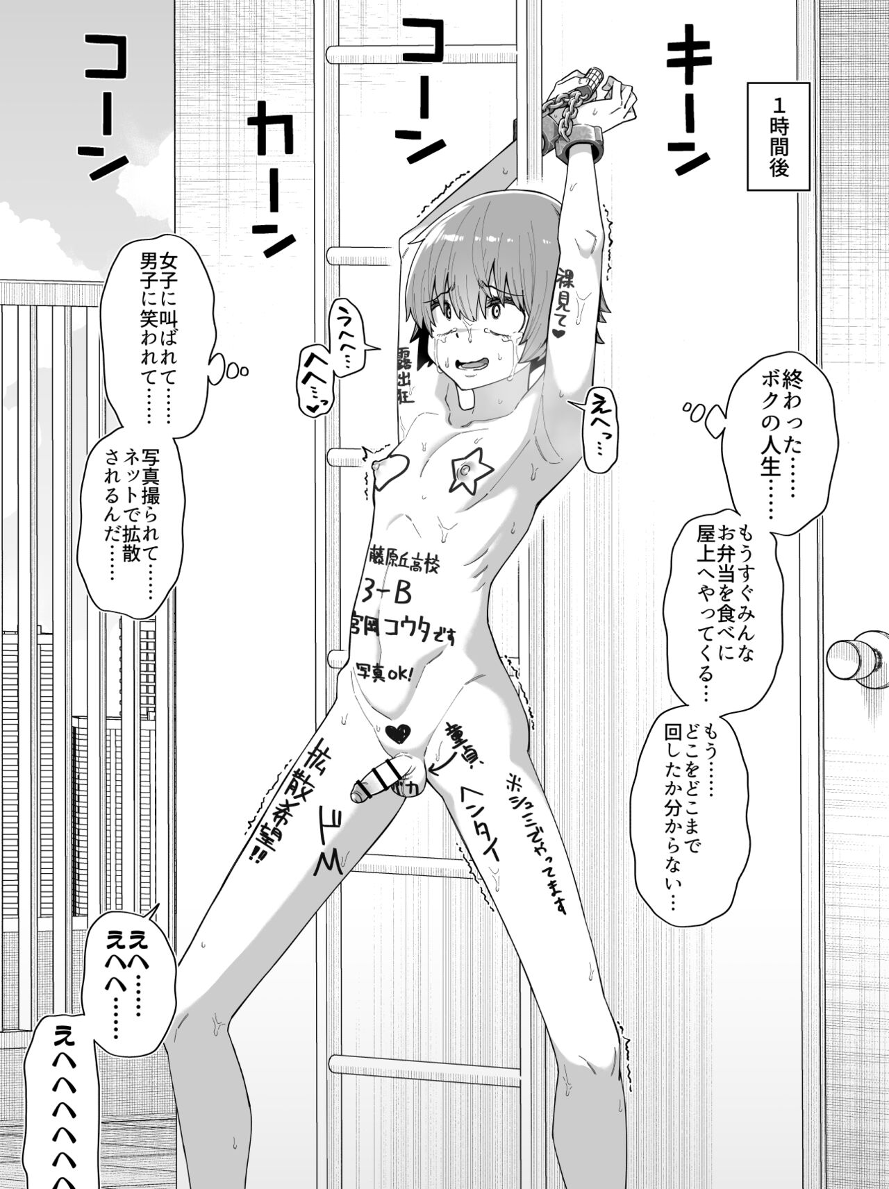[縦横一線 (品川ミクズ)] 酷い目に遭う男の子たち vol.2