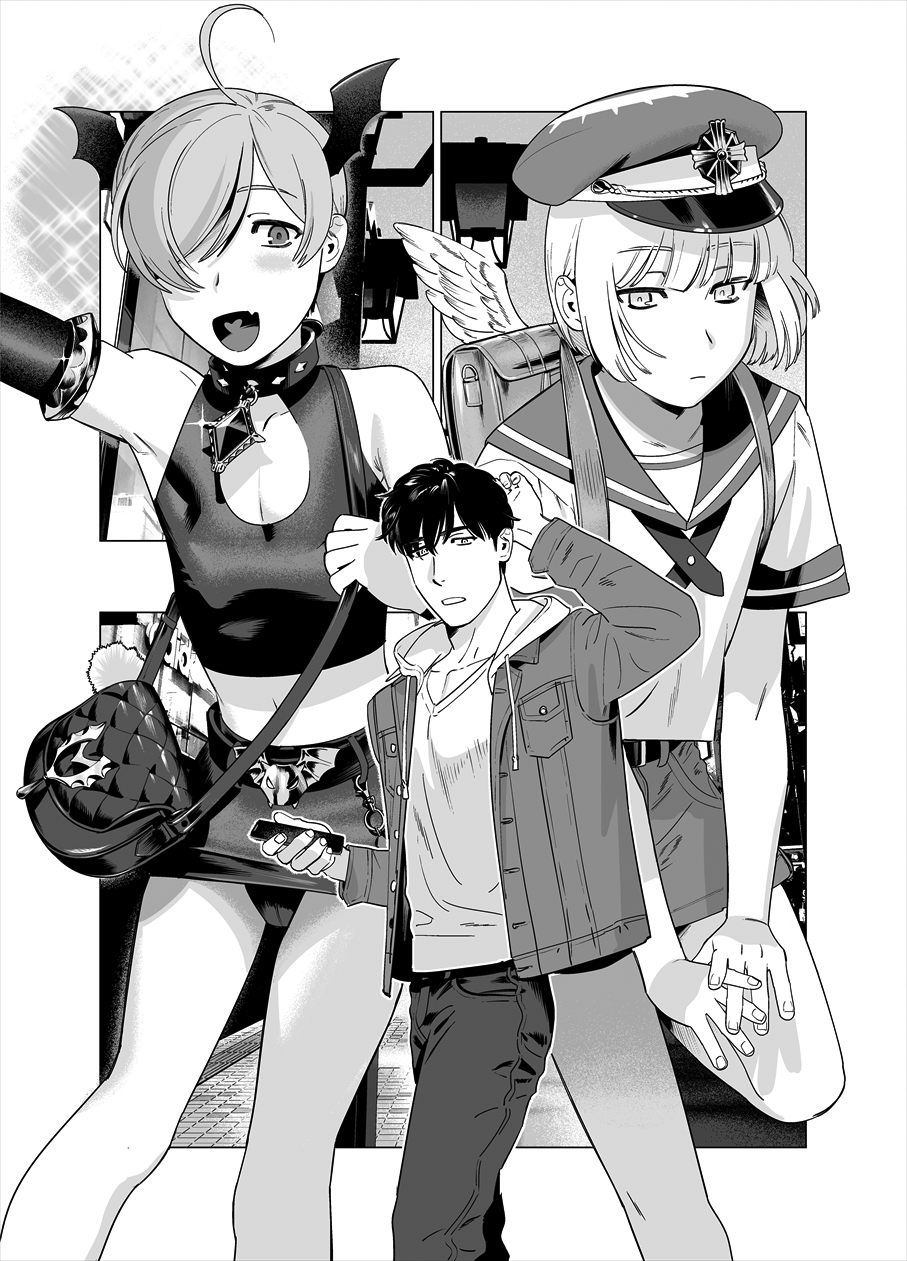 [イヌミソ] ぷにぷに見習い淫魔 男の娘×インキュバスくん [英訳]