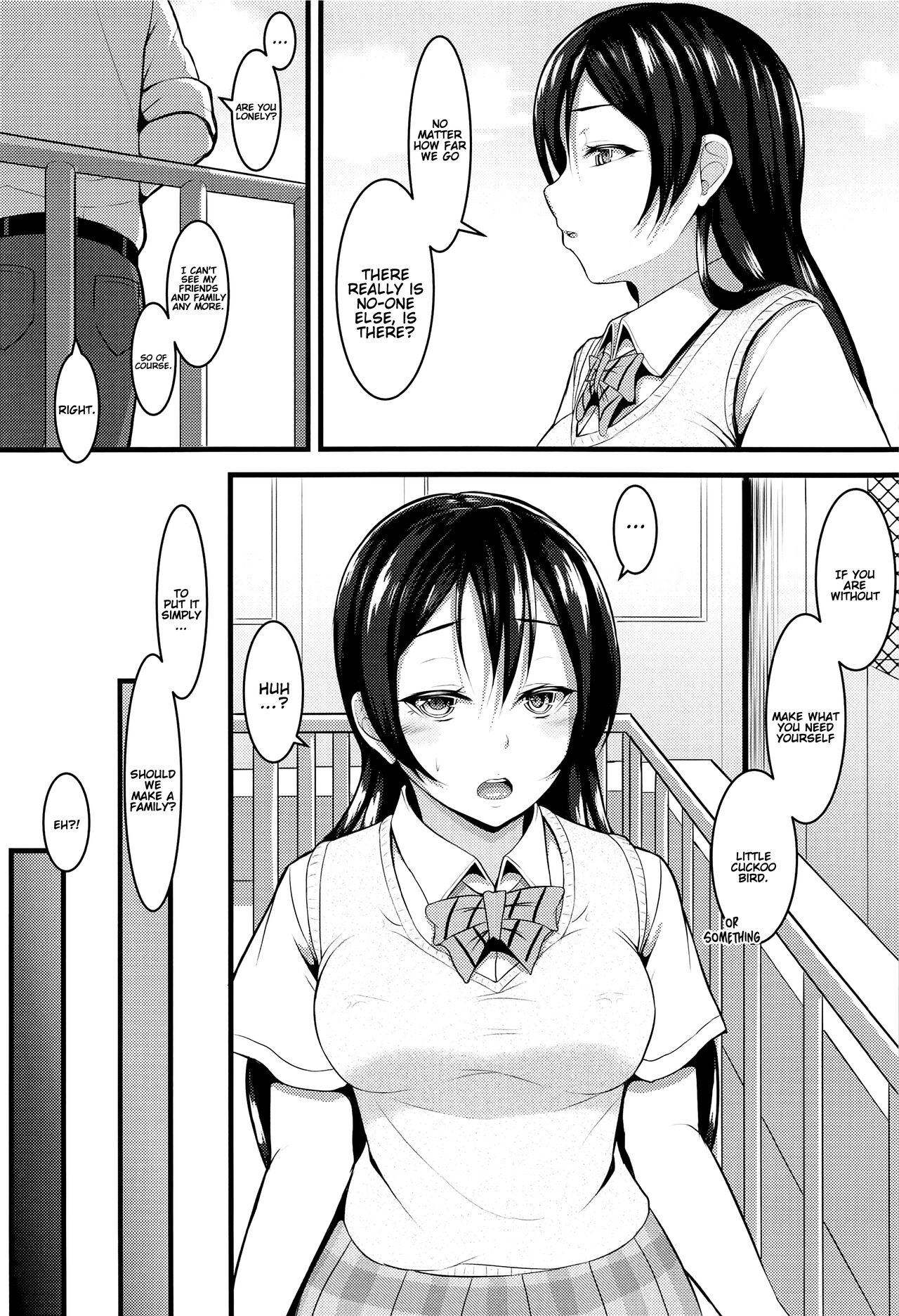 (C90) [ラム茶っと! (ラム茶)] 家族計画 (LoveLive Rush! ラブライブ!総集編) (ラブライブ!) [英訳]