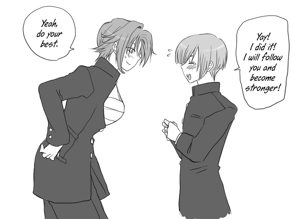 [エロエ] 性転換後、親友と [英訳]