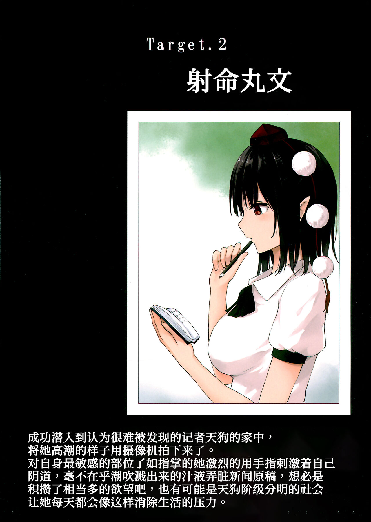 (C99) [てこめんち (てち)] 幻撮 幻想少女自慰盗撮録 (東方Project) [中国翻訳]