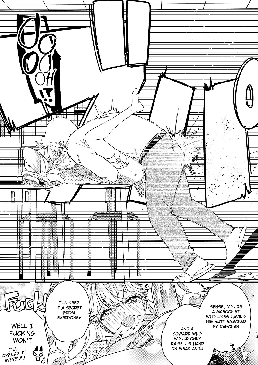 [ね。 (白蜜ダイヤ)] 天使と悪魔は紙一重 [英訳] [DL版]