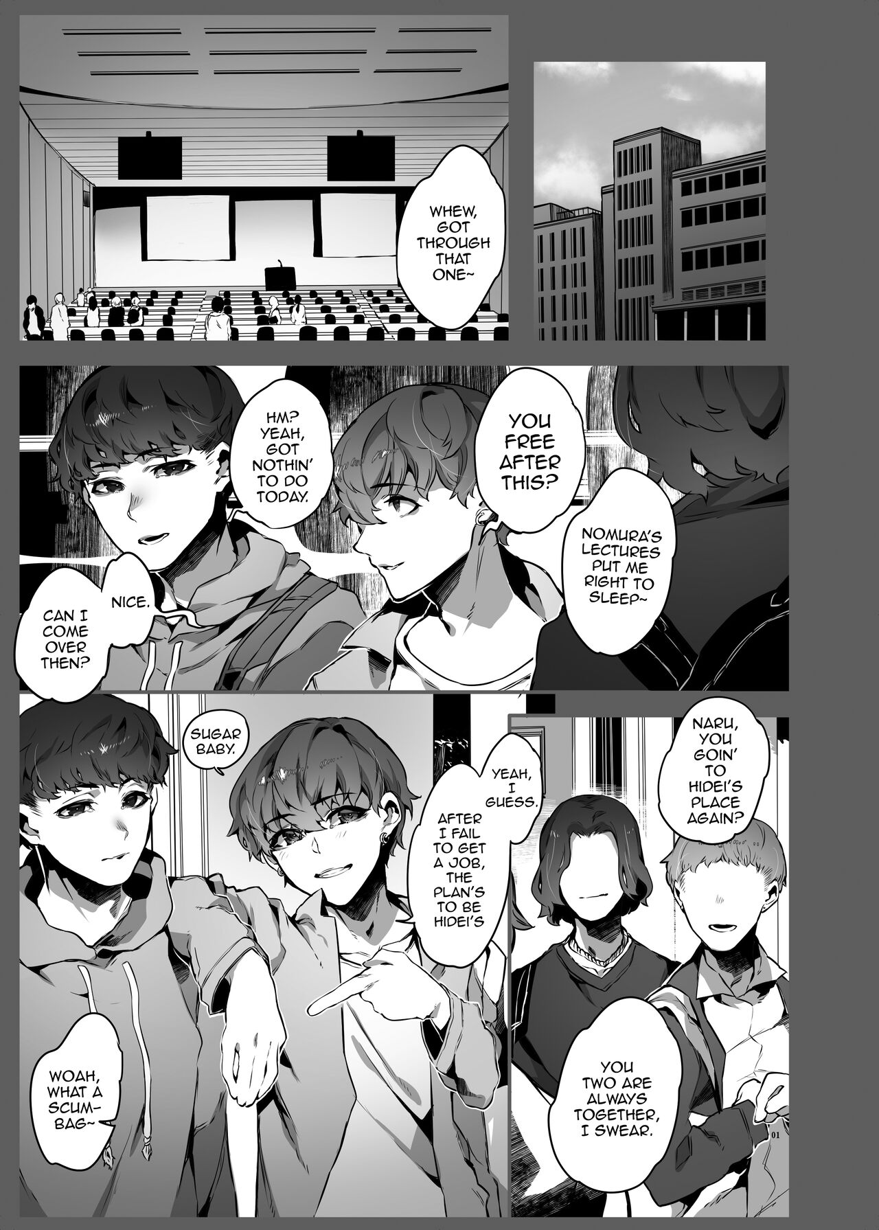 [なに] ワンルームでセーラー服に着替えたら [英訳]