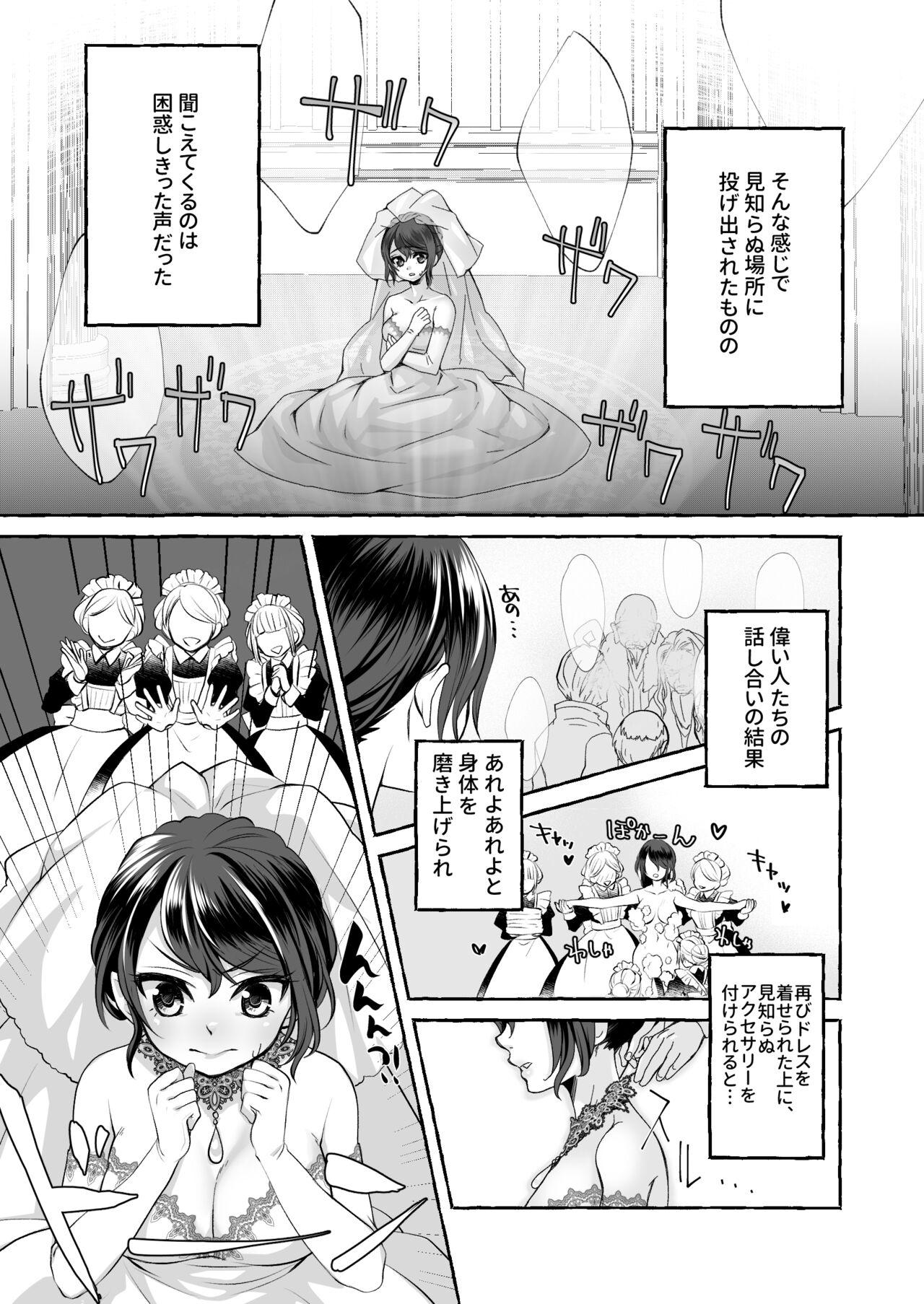 [揚げ浸し (巾着玉子)] 渡りの花嫁は呪いを受ける