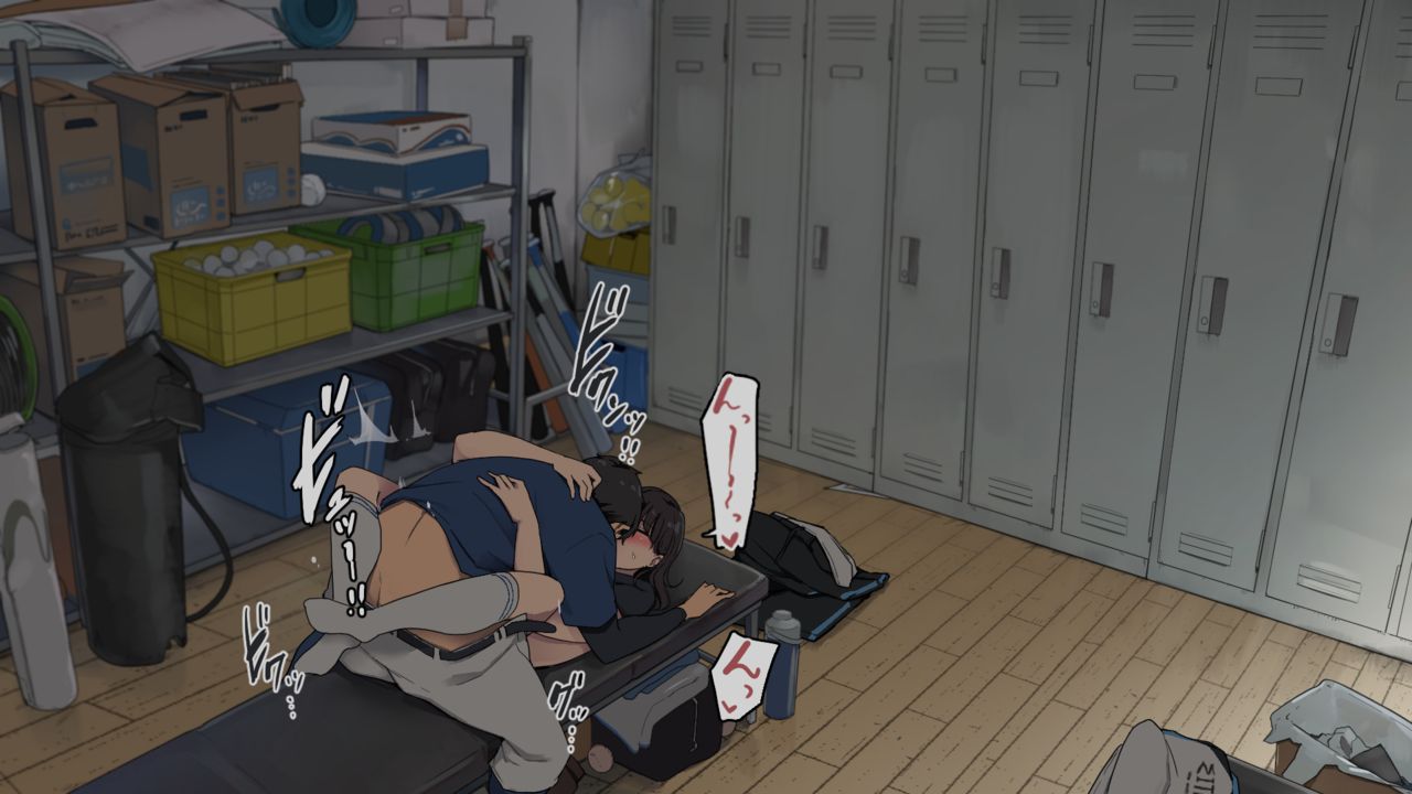 [わかまつ] 付き合ってる先輩女子マネージャーに部室で抜いてもらう (中文)