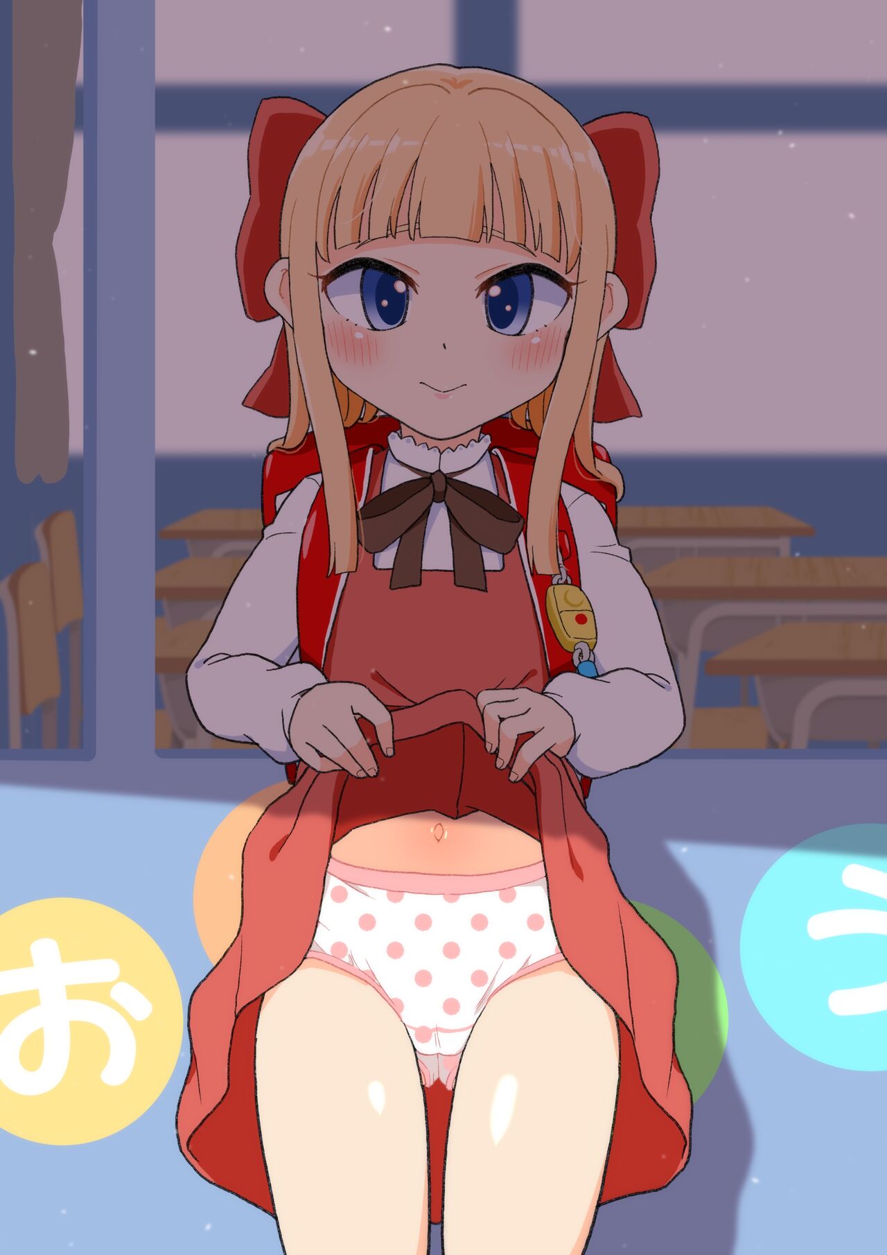 [ぼちぼちいこか (たっく)] アリスちゃんのドキドキ学校性活 [英訳] [無修正]