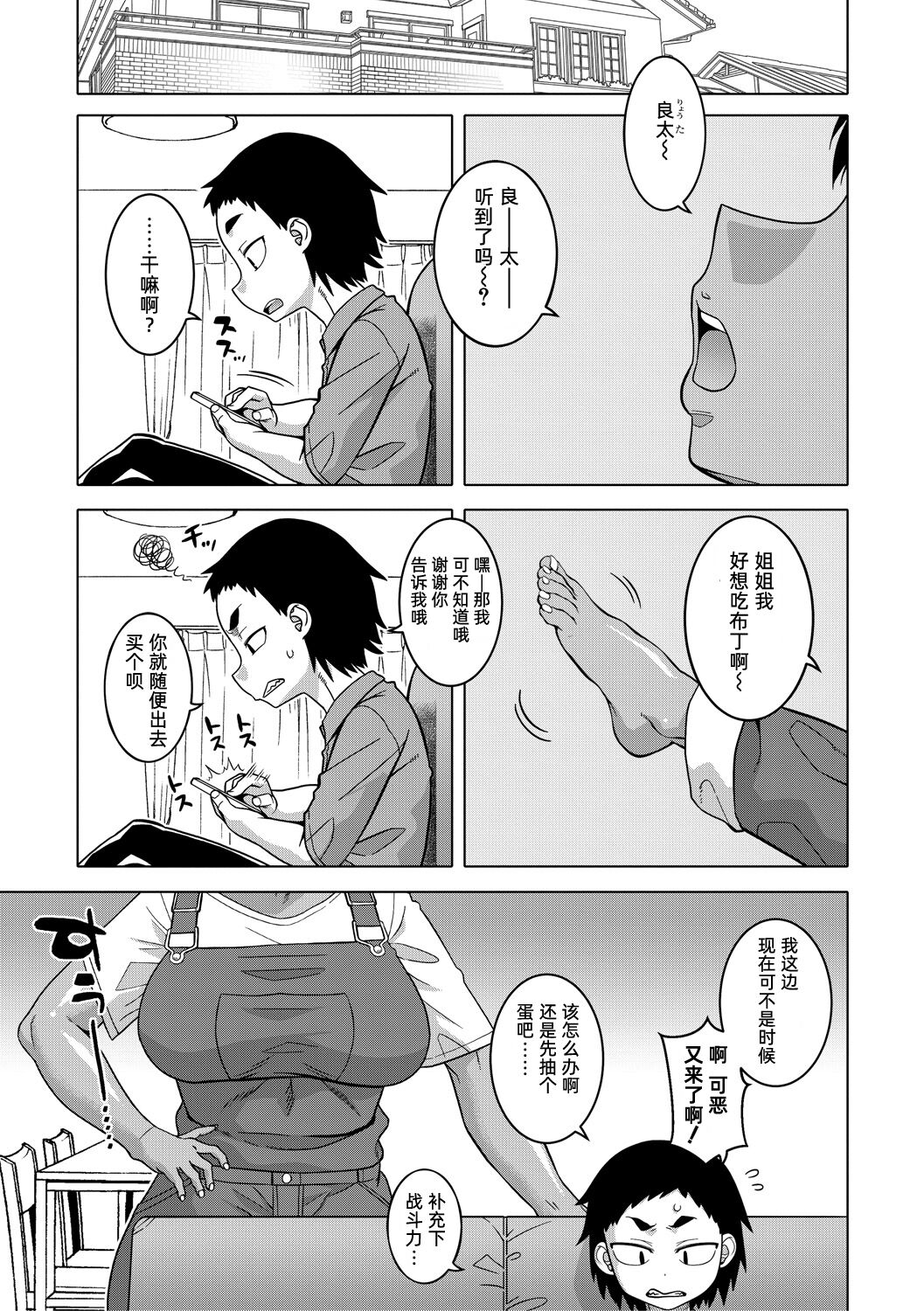 [高津] ちょっと美人で胸がデカくてエロいだけのバカ姉ぇ [中国翻訳] [DL版]