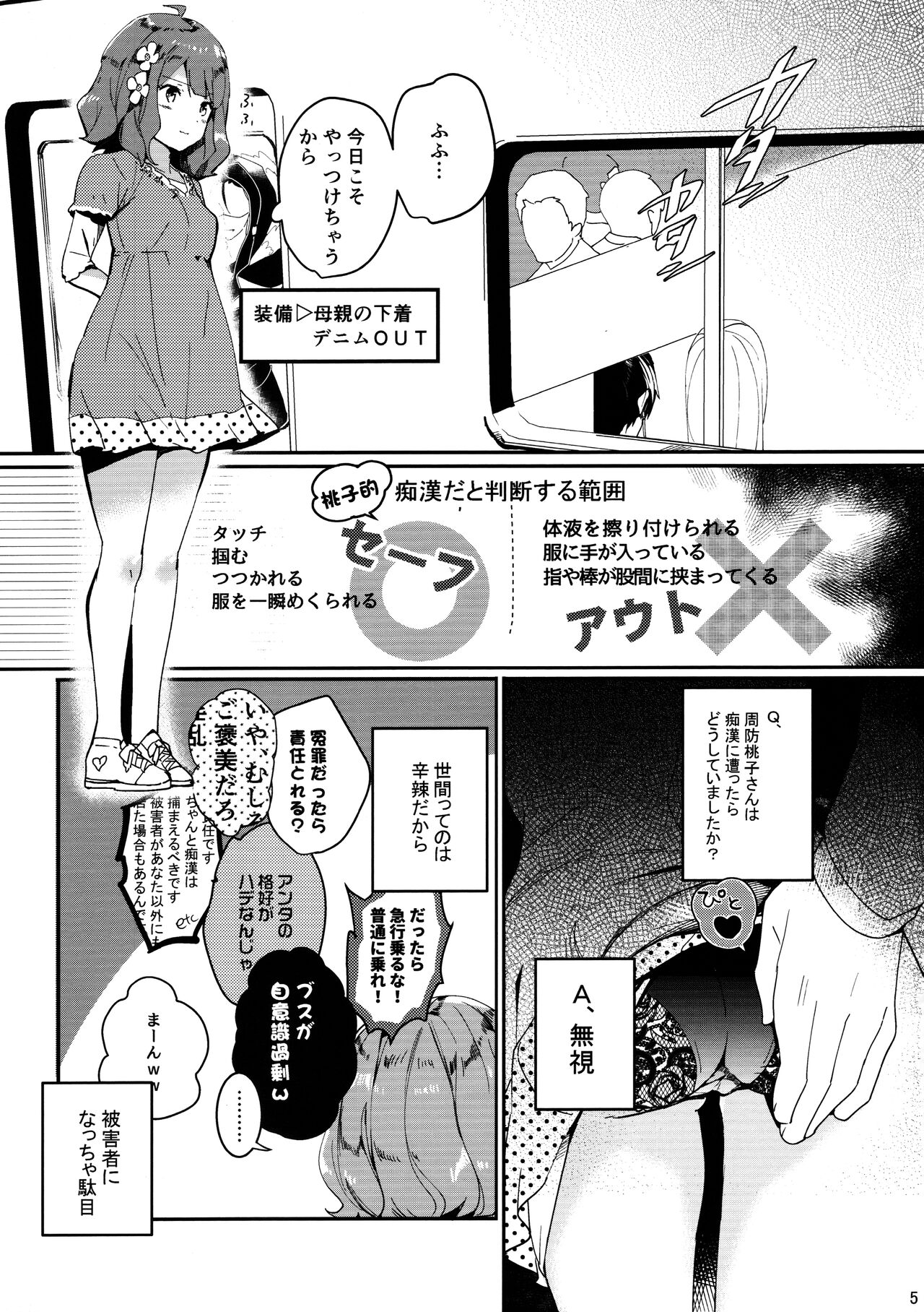 (カラマス地球) [ROUTE1 (平つくね)] EAT SHIT!! 2 痴漢のトリセツ 前半! (アイドルマスター ミリオンライブ!)