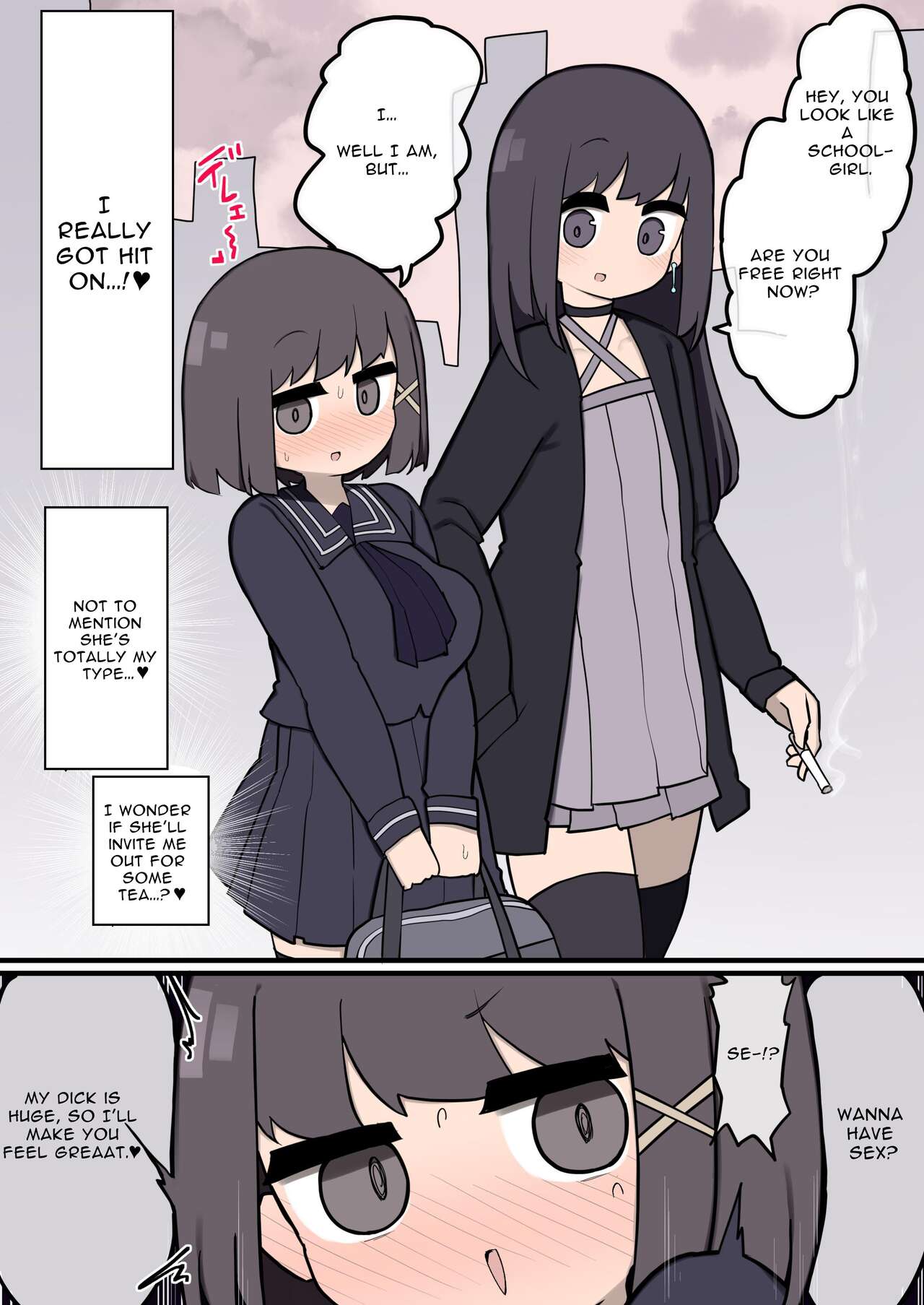 [いづも合衆国 (ももも合衆国)] ふたなりイケメン女の子ちんぽにメロメロ即堕ち巨乳女の子ちゃん