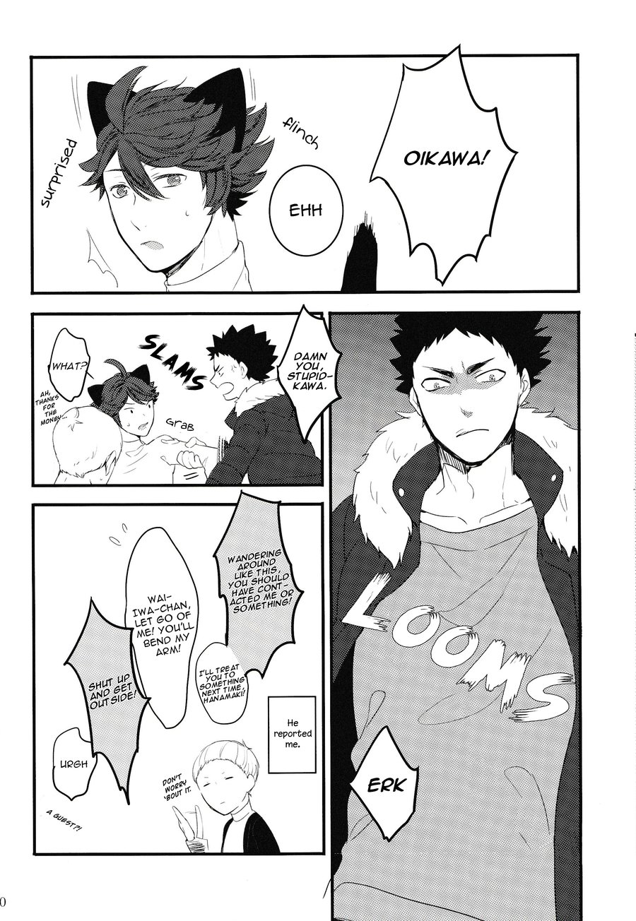 (RTS!!7) [ロトチカ (神使月)] 岩ちゃんのネコになりたい (ハイキュー!!) [英訳]