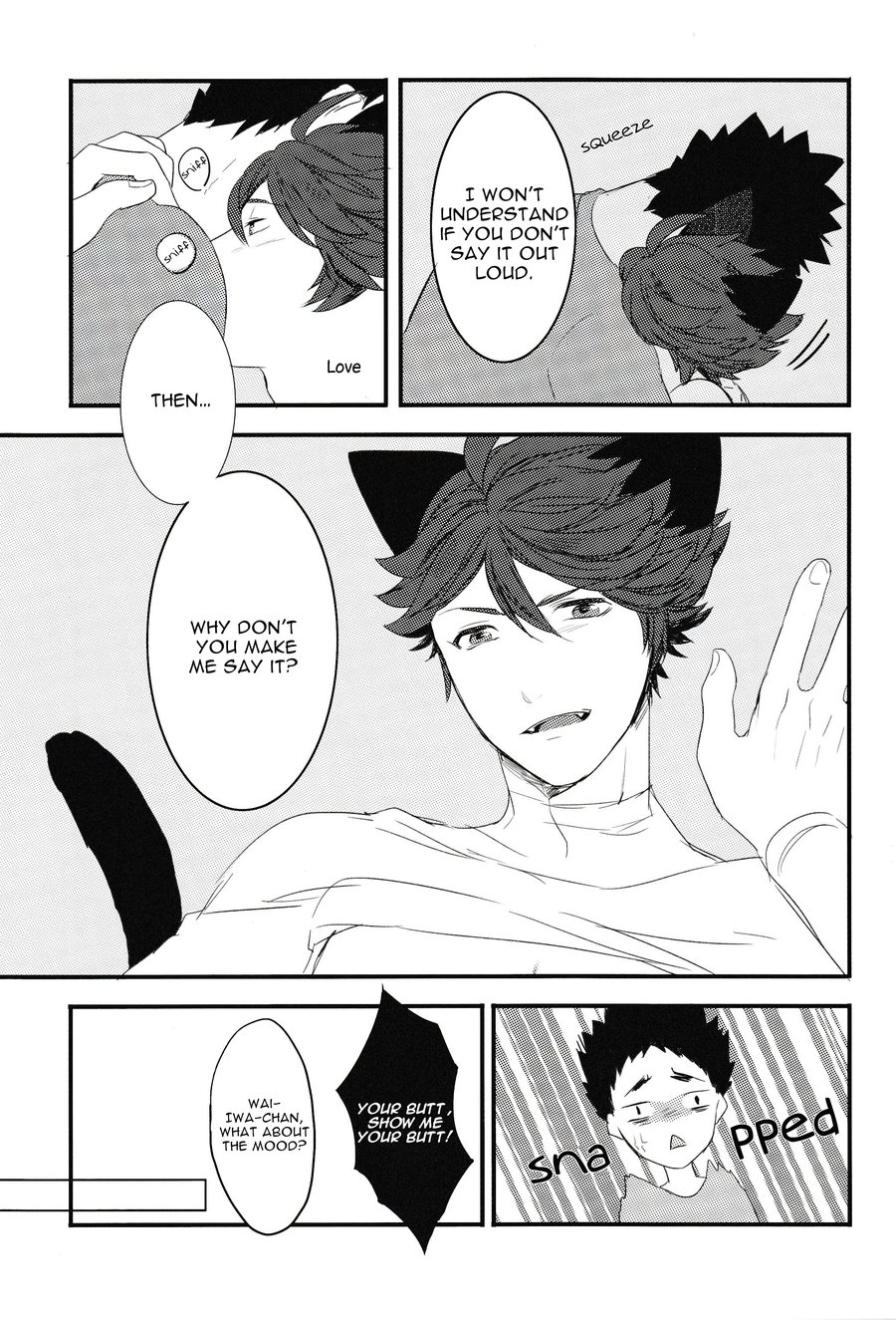 (RTS!!7) [ロトチカ (神使月)] 岩ちゃんのネコになりたい (ハイキュー!!) [英訳]