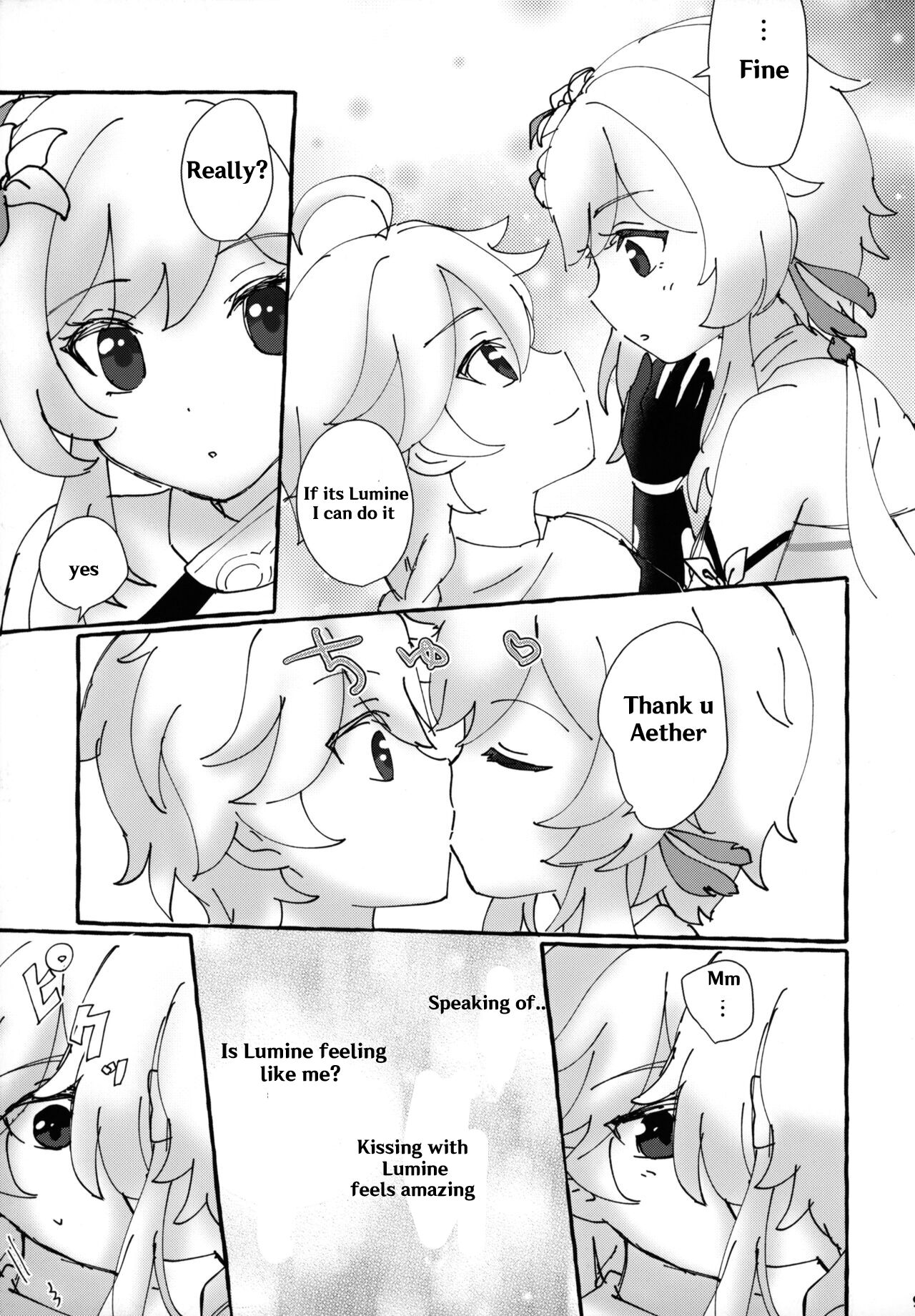 (神ノ叡智) [Cotton Candy (わたあめ)] ふたりでまねごと。(原神) [英訳]