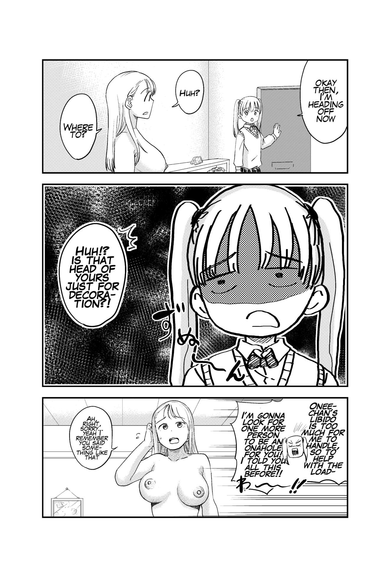 [しづまの家 (しづま)] 性欲の強いフタナリお姉ちゃんのために女児を催眠誘拐してきました [英訳]