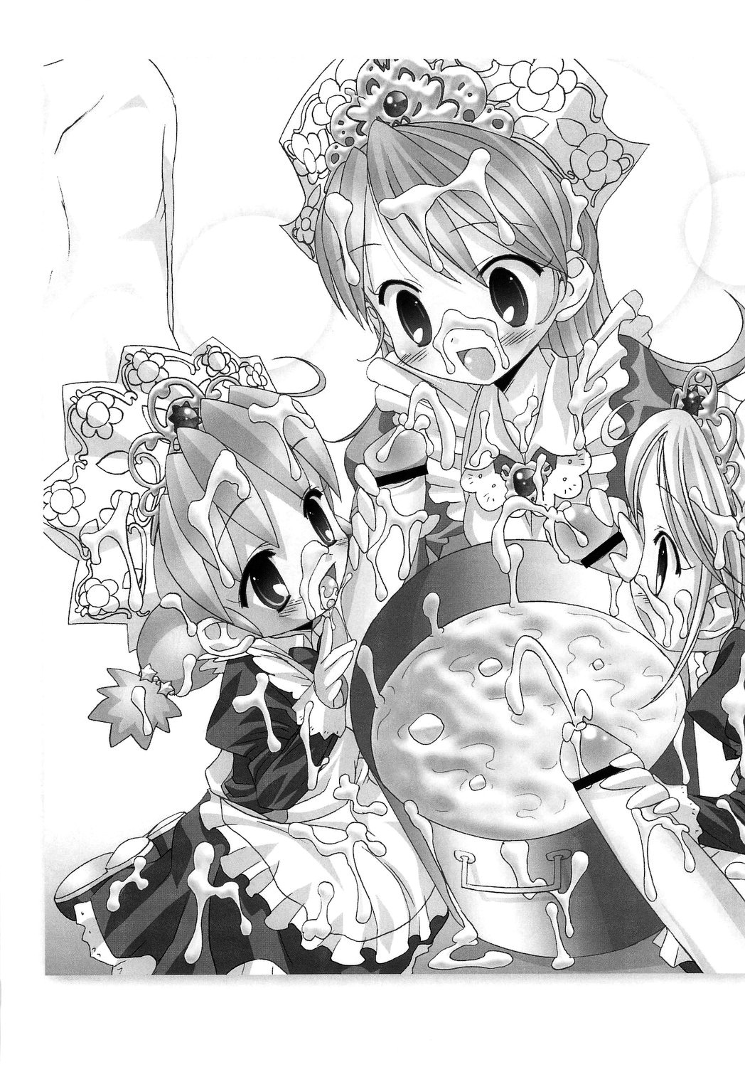 (サンクリ27) [ふらいぱん大魔王 (提灯暗光)] ごっくん☆プリンセス (ふしぎ星のふたご姫) [中国翻訳]