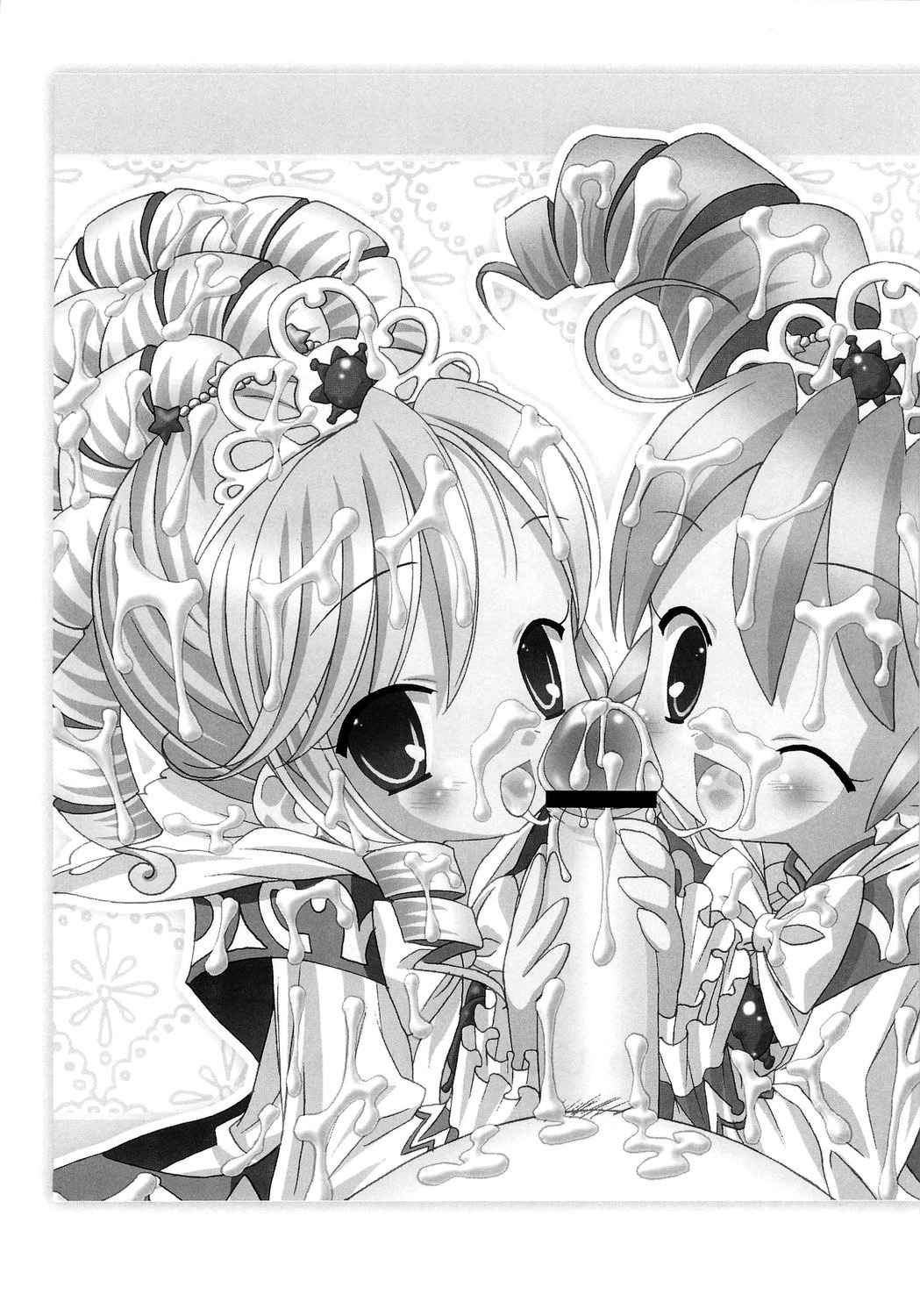 (サンクリ27) [ふらいぱん大魔王 (提灯暗光)] ごっくん☆プリンセス (ふしぎ星のふたご姫) [中国翻訳]