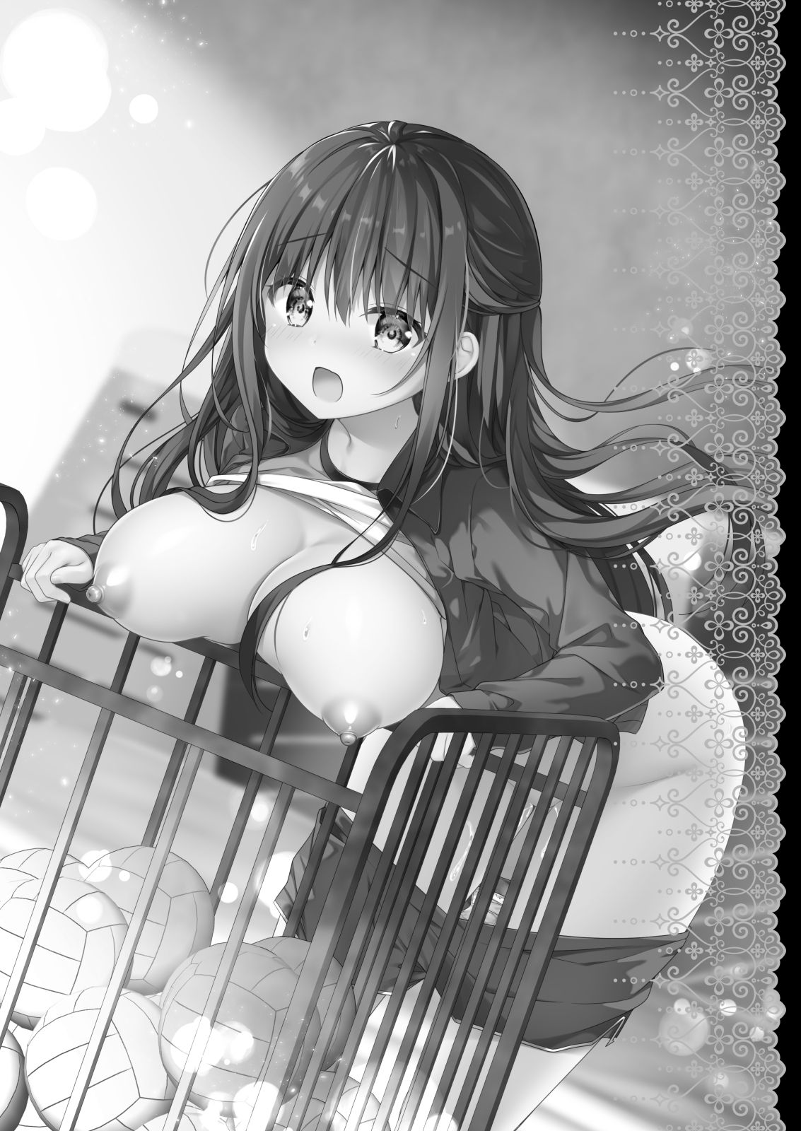 [むらさきいろのよる (むらさき*)] 先生、これは2人だけのヒミツですよ～体育倉庫での秘密～ [中国翻訳] [DL版]