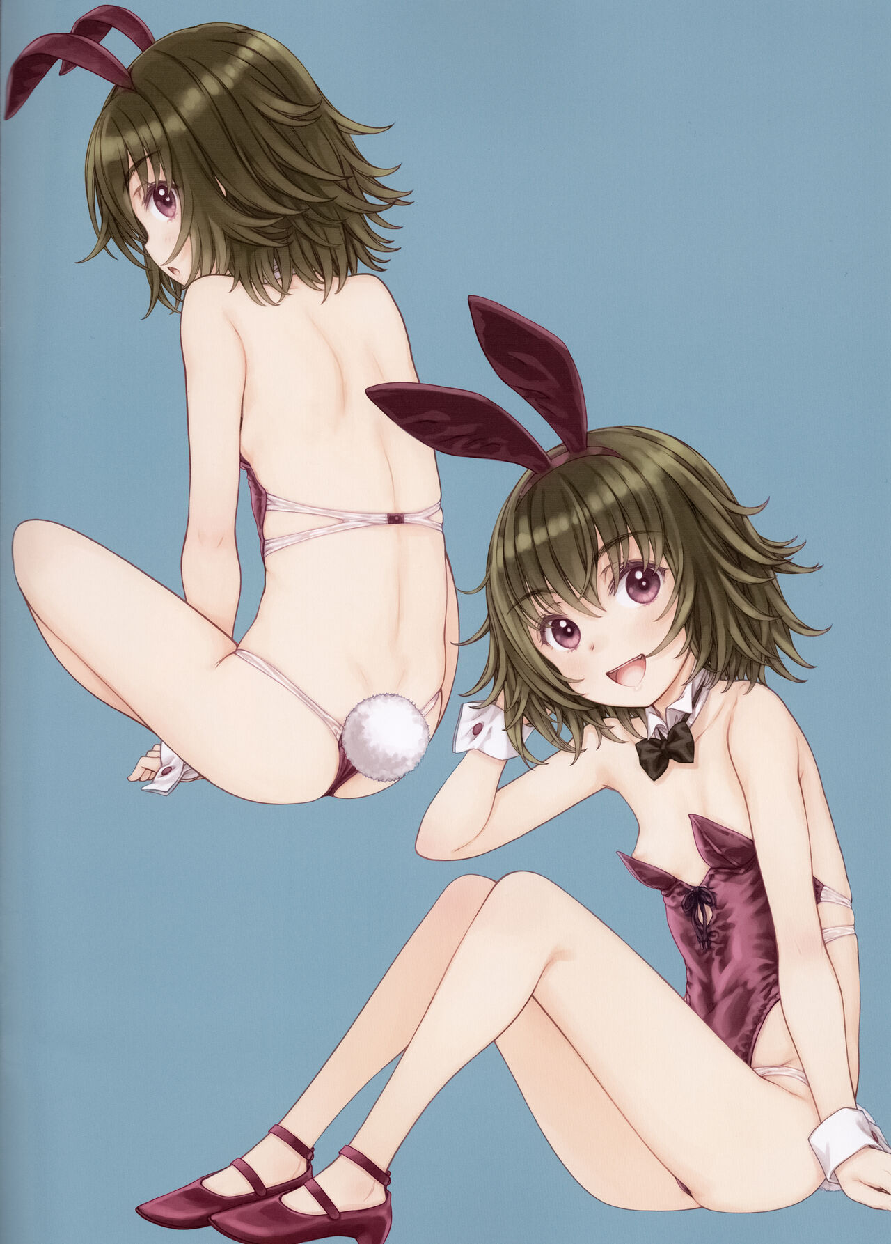 [超平板小娘電視台 (ほっけうるふ)] TINY TITS BUNNIES