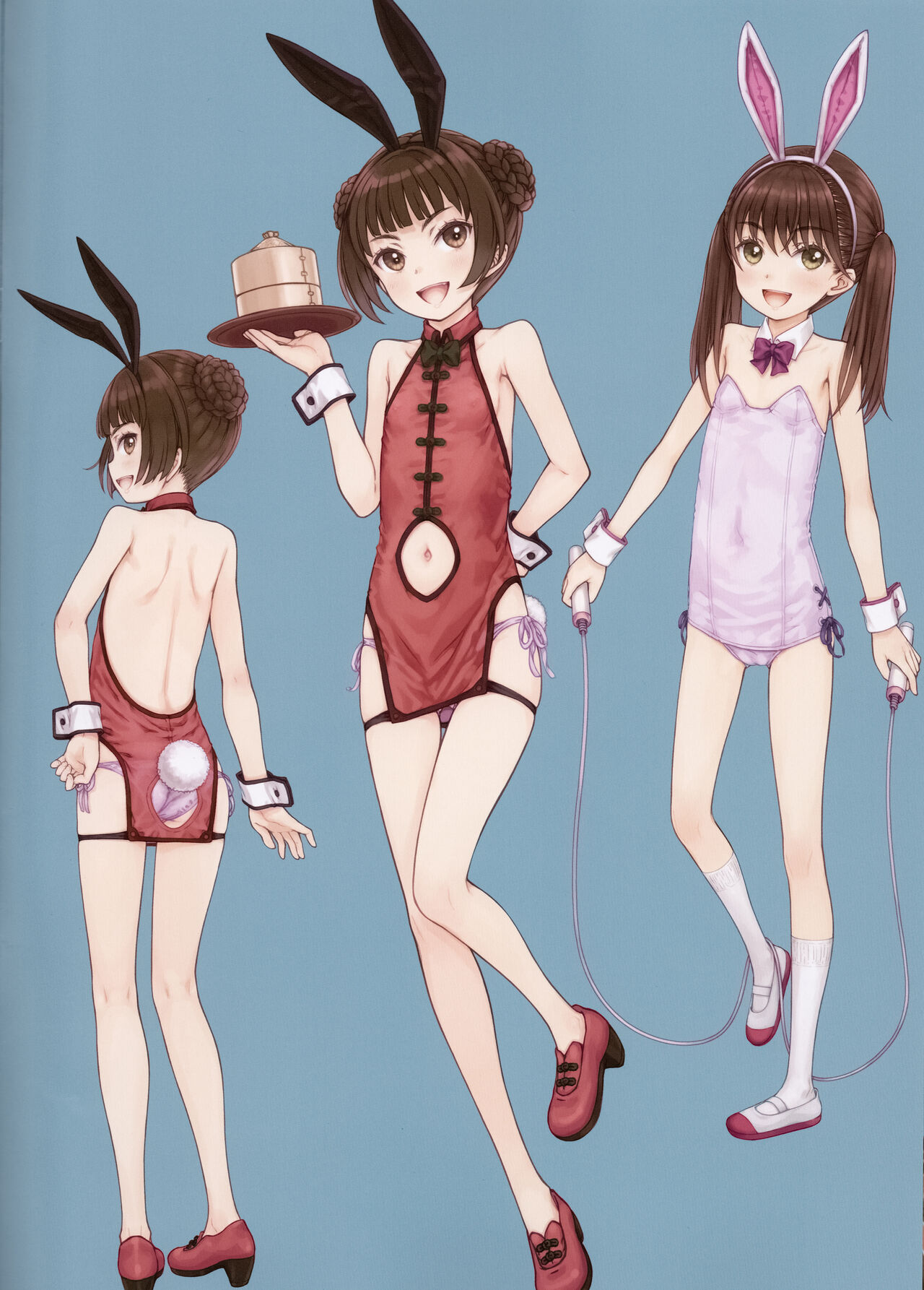 [超平板小娘電視台 (ほっけうるふ)] TINY TITS BUNNIES