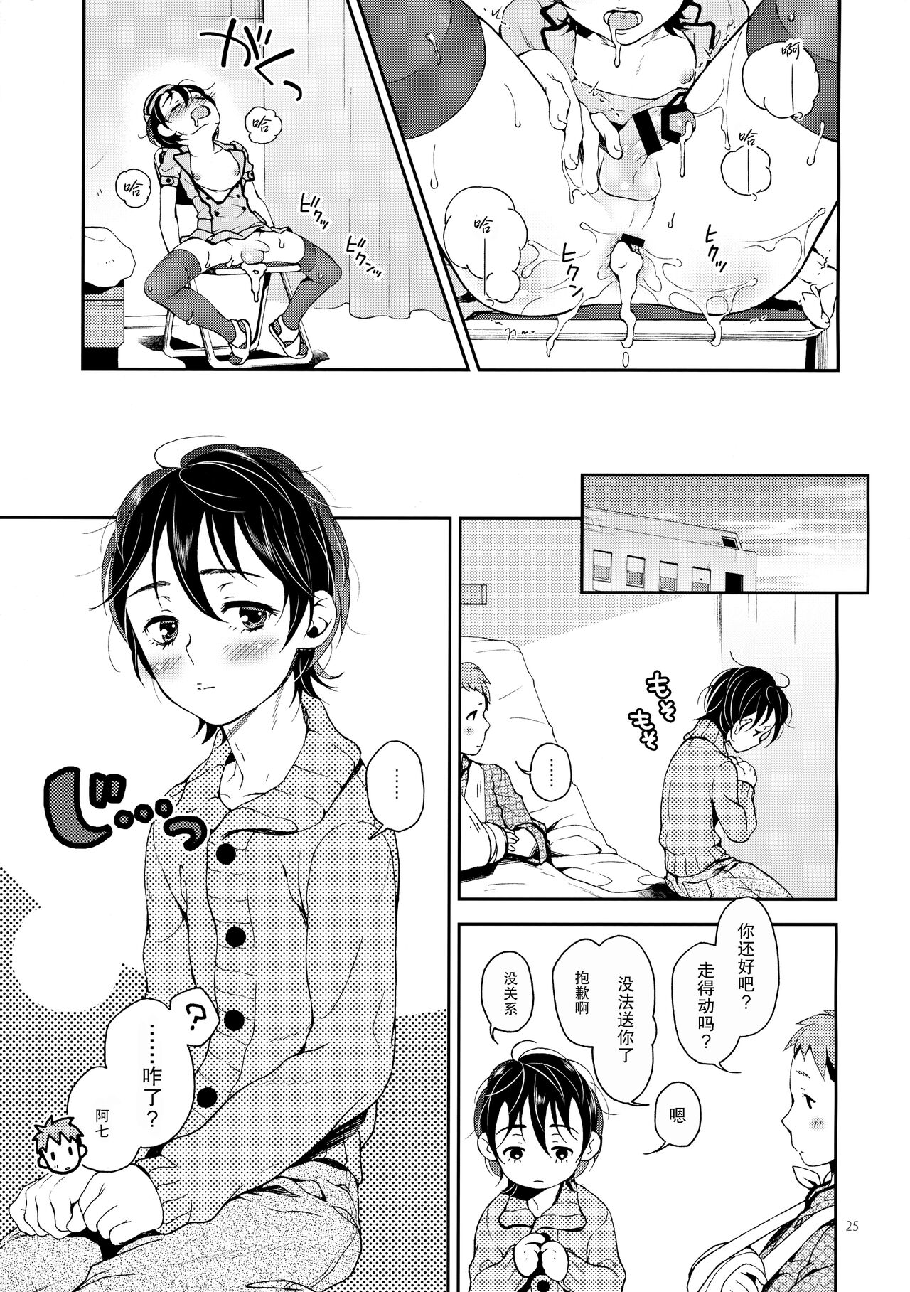 [節操マイナス (節操なし子)] 七瀬くんとナース服 [中国翻訳]