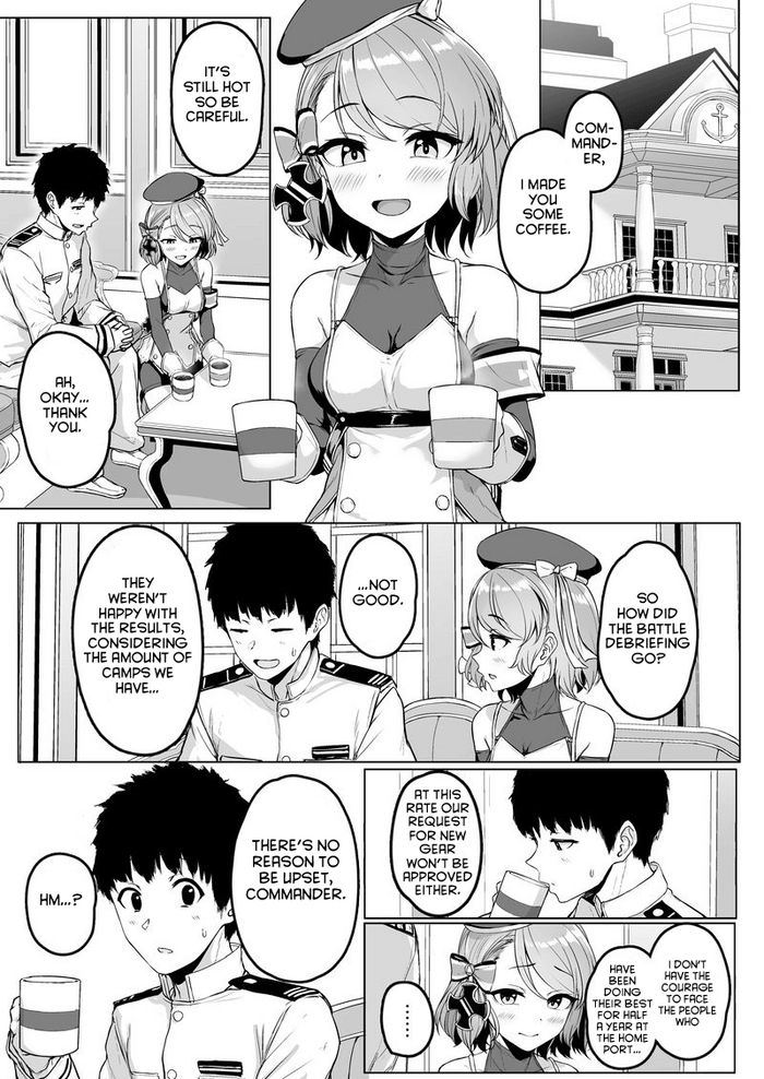 [三崎 (葵井ちづる)] ニーミ先生に甘えたり手コキされたりする (アズールレーン) [英訳]